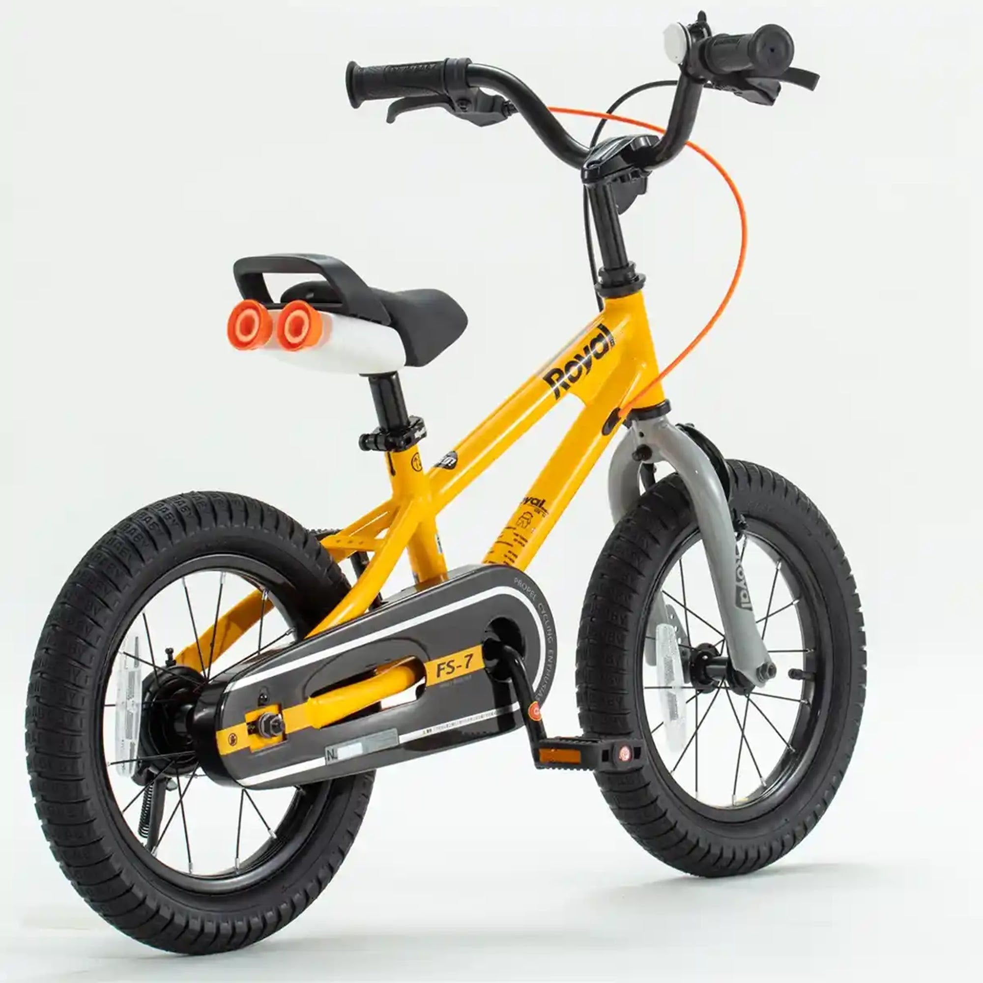 RB14B-6P CHILDREN BICYCLE 7TH FREESTYLE 14 INCH YELLOW