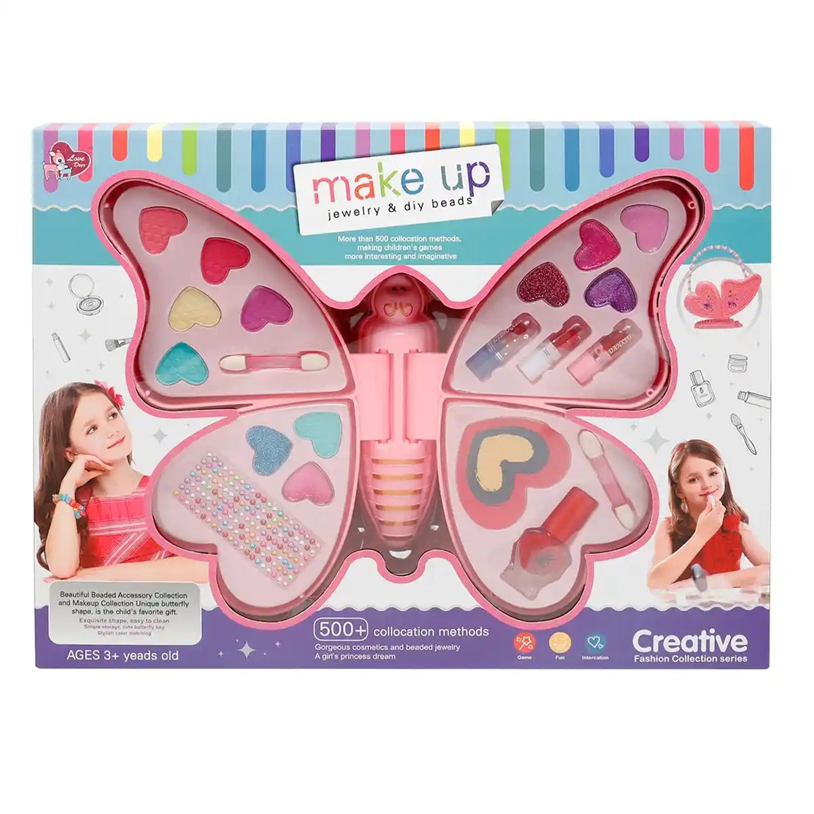 Butterfly makeup set 3yrs+