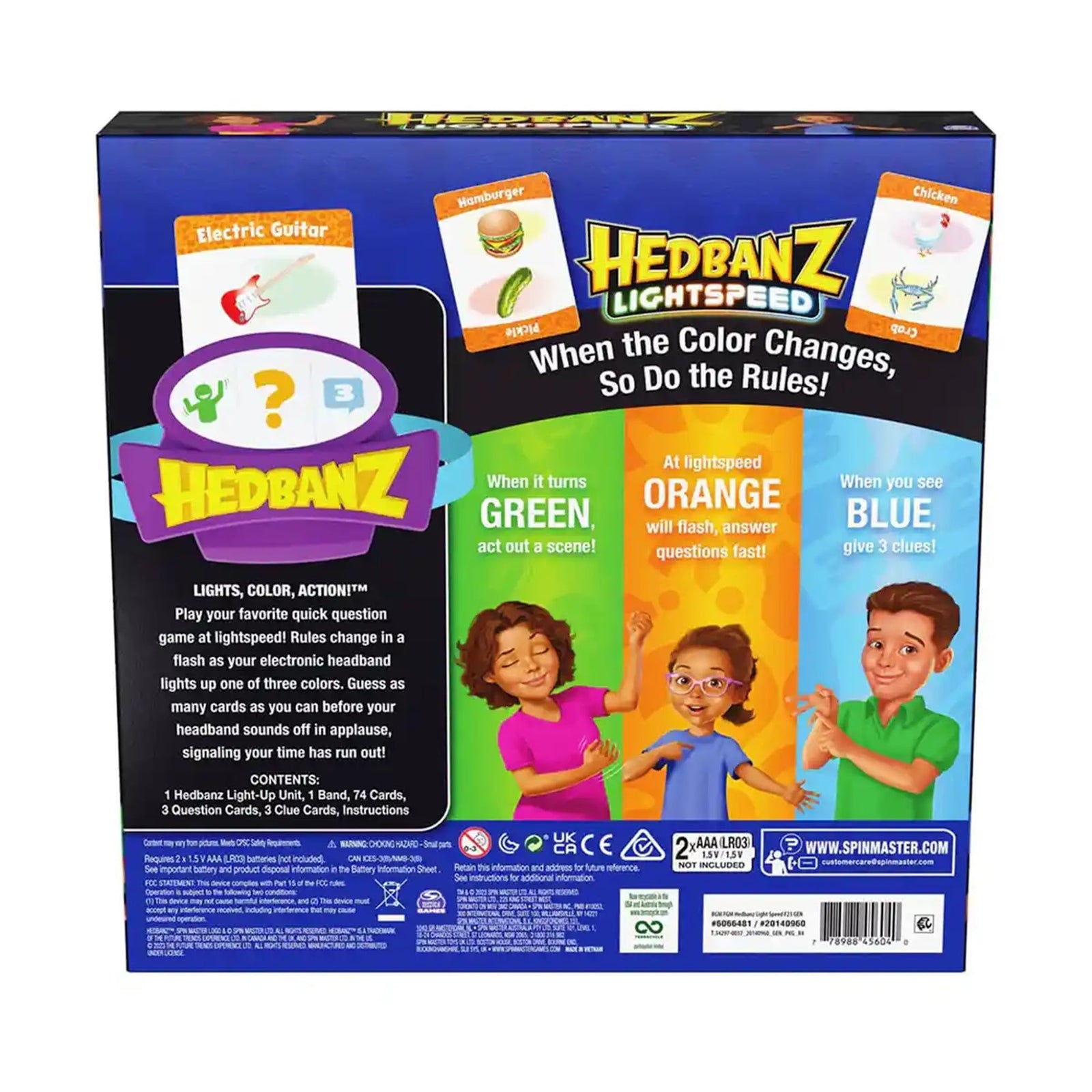 Game Hedbanz Light Speed