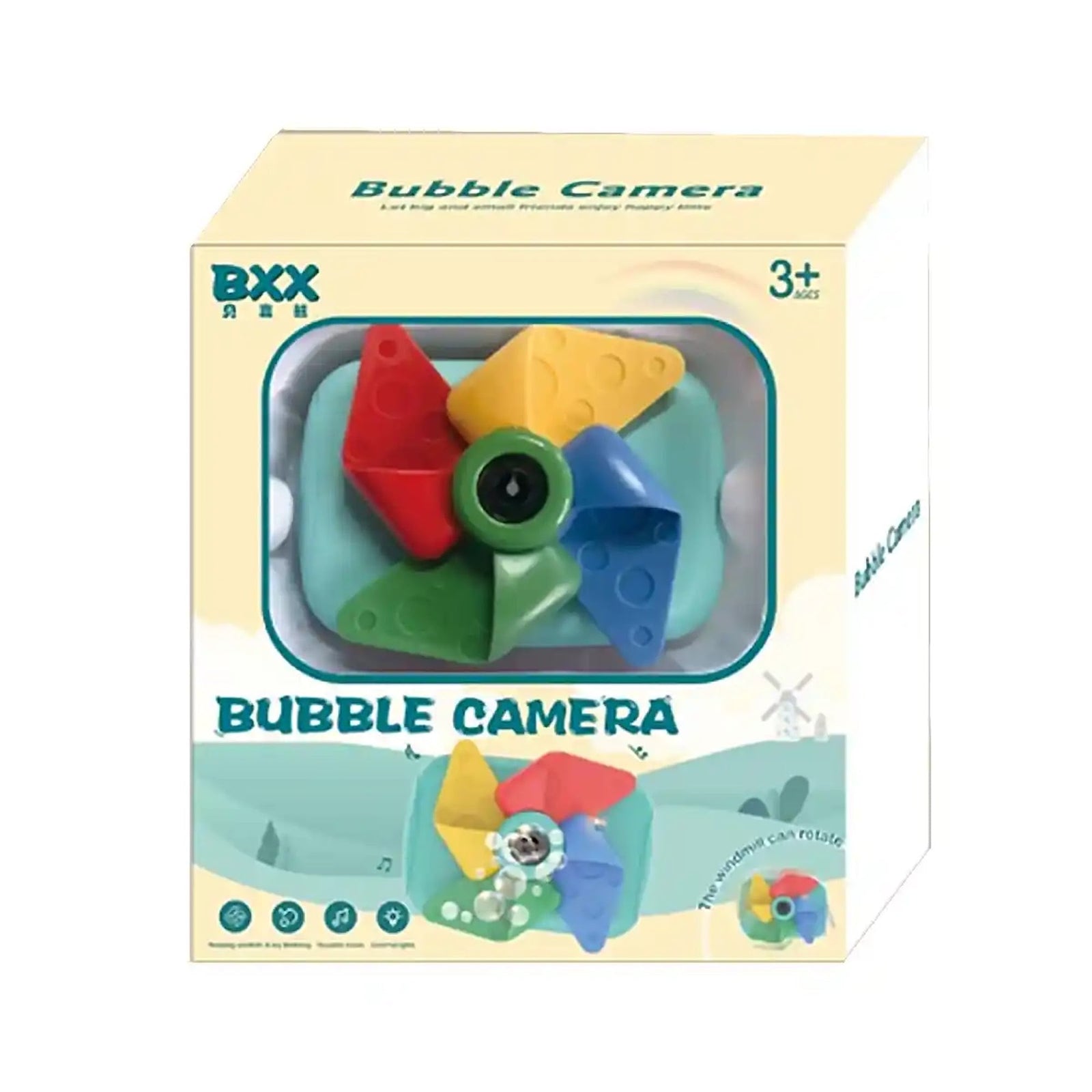 BUBBLE CAMERA 3YRS+