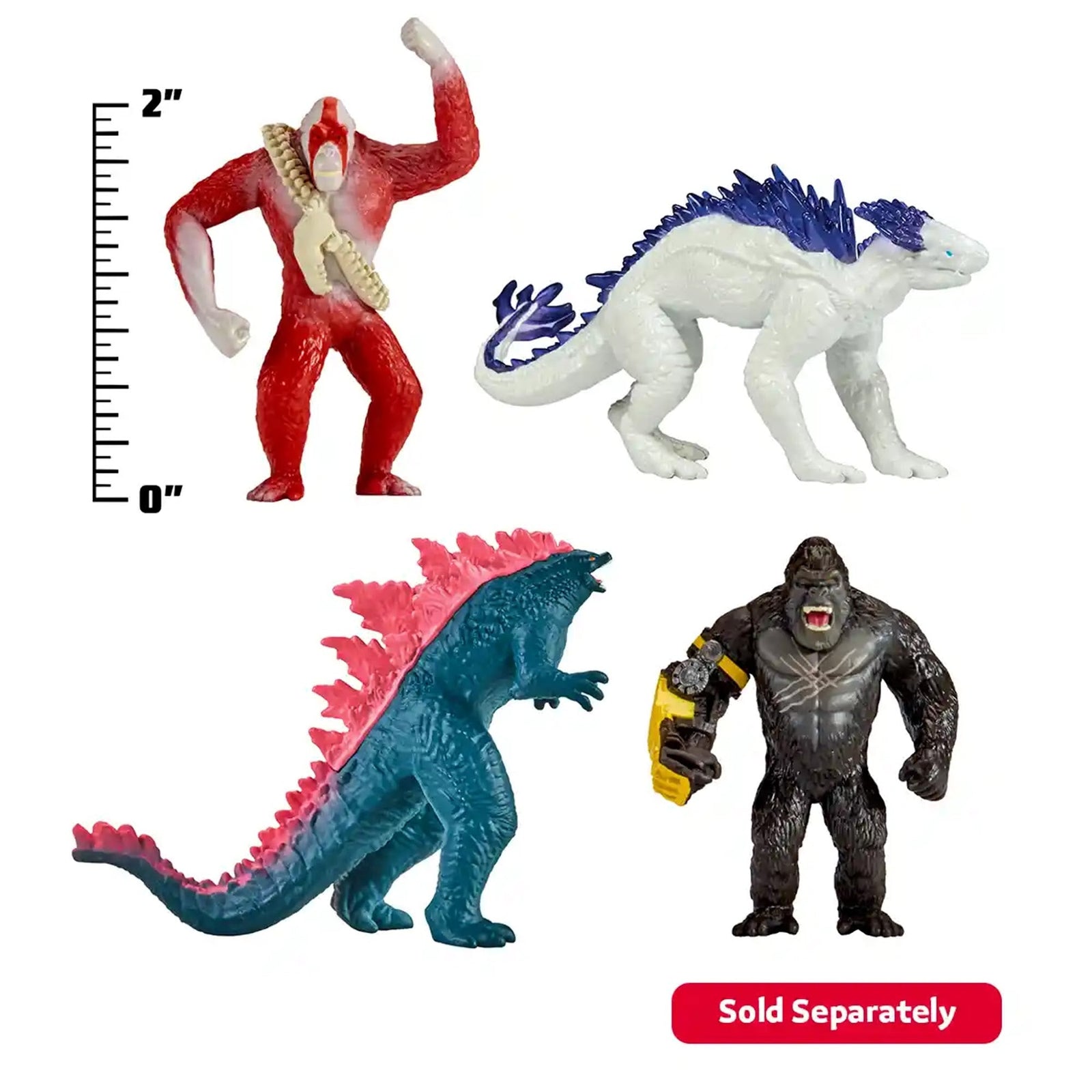 Godzilla x Kong Mini Fig. 2" Asst. 9