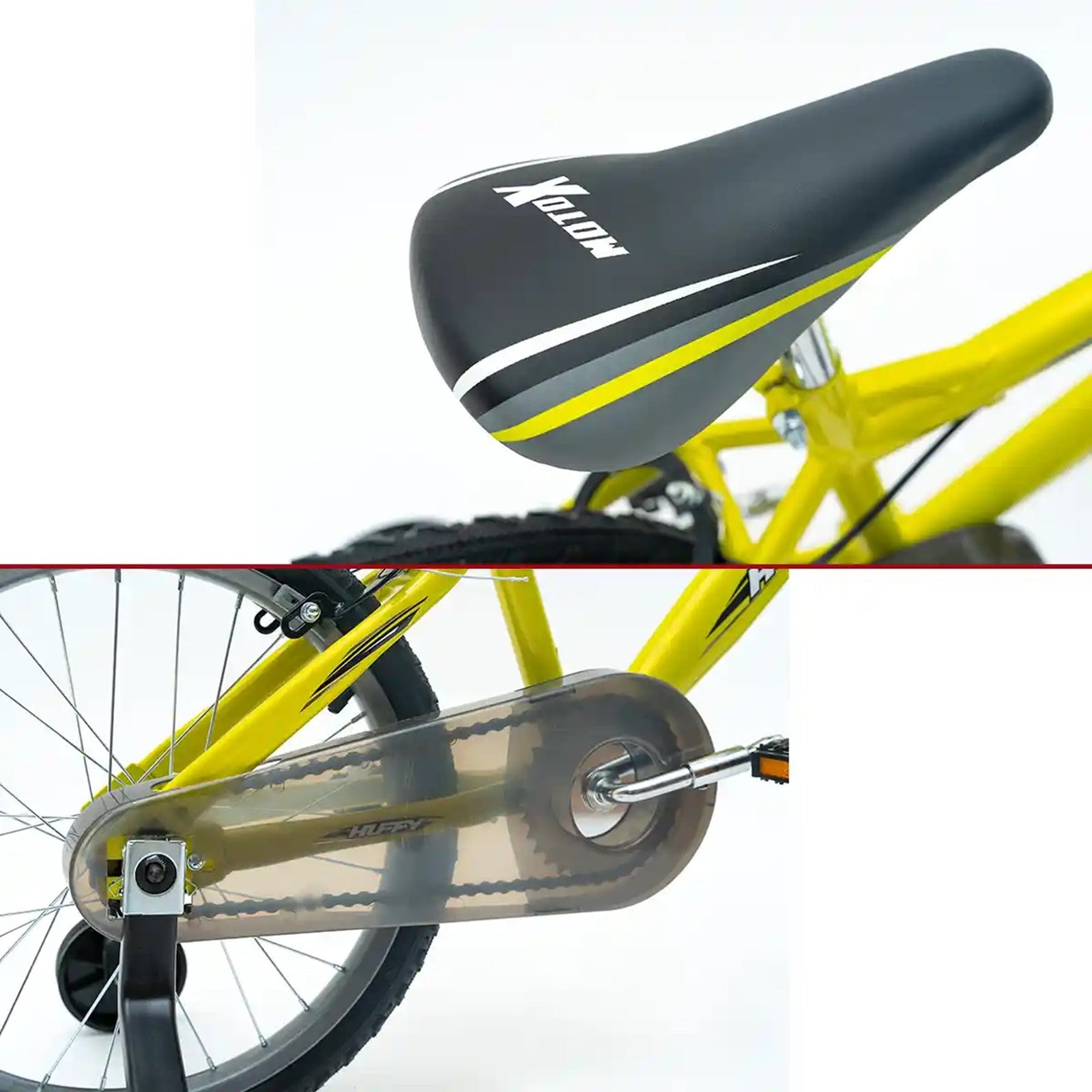 Huffy MOTO X; 18" B BIKE YELLOW 6-8YRS