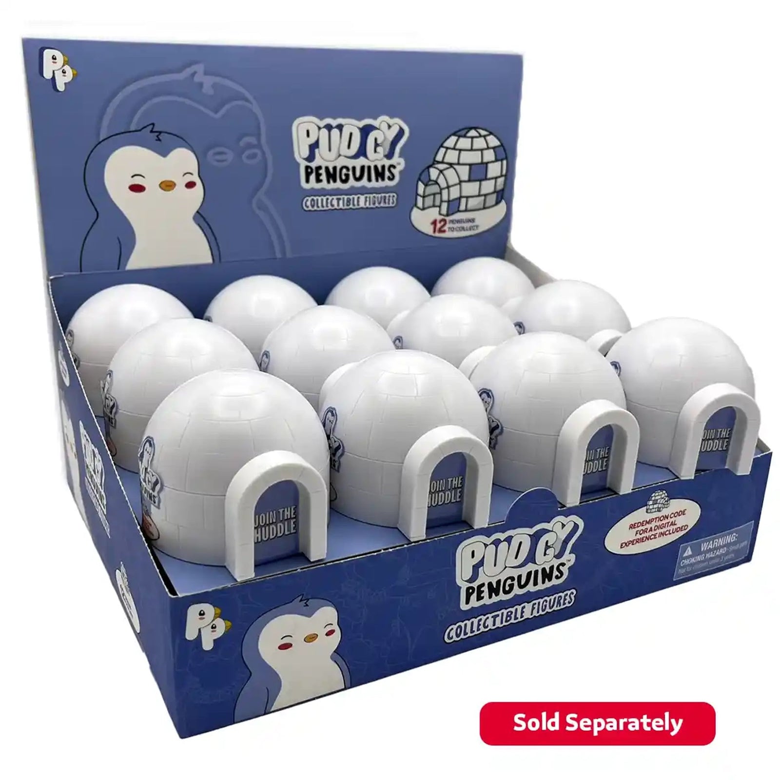 PP NFT Fig 1.3" 1-PK Igloo Asst. 12 CDU