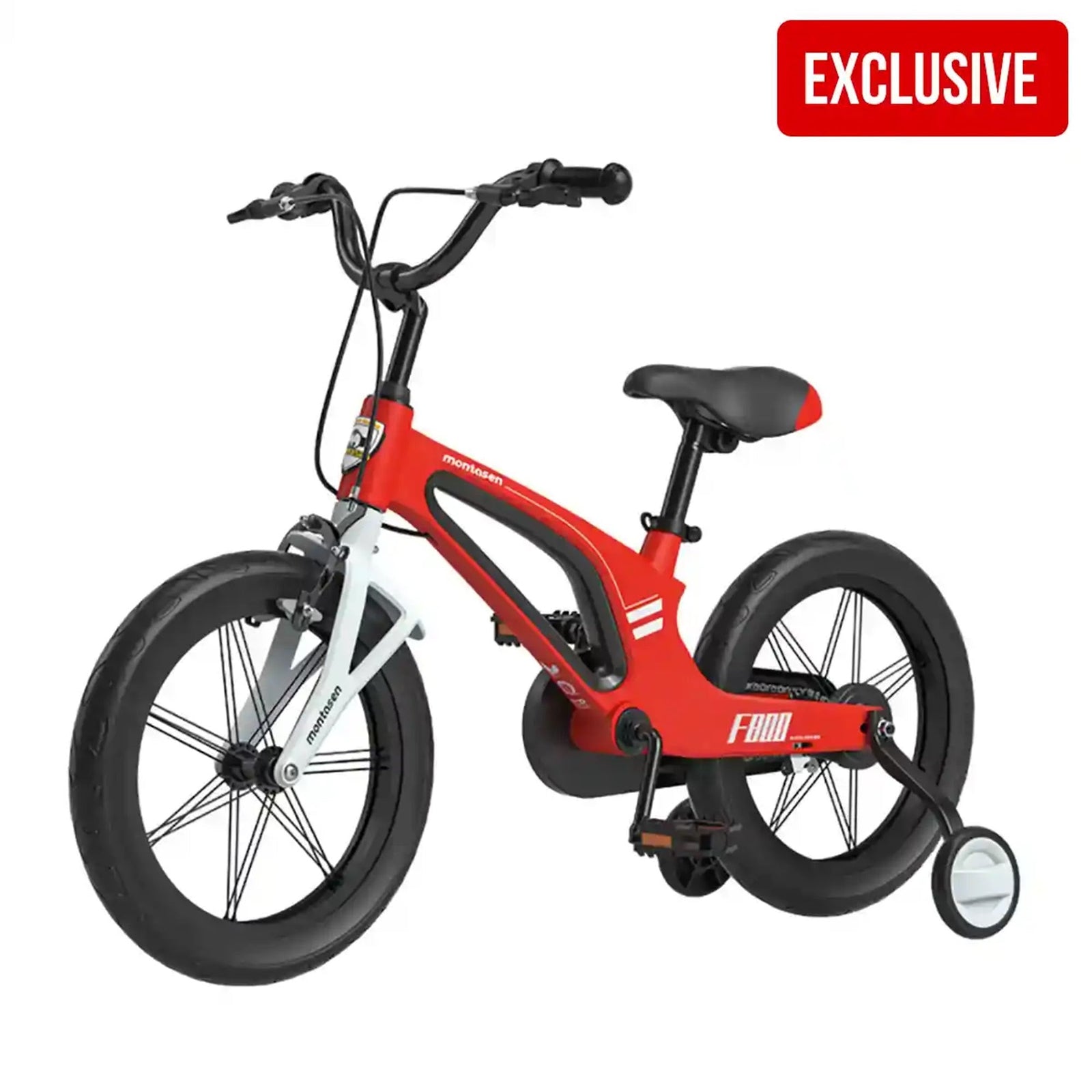 Montasen 14'' Magnesium Children Bike M-F800 RED