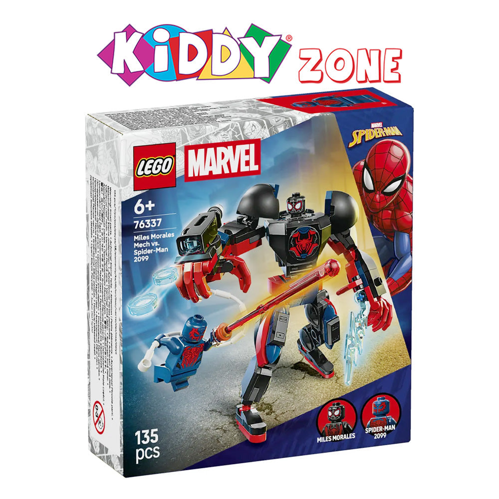 LEGOÃÂ® ÃÂ Marvel Miles Morales Mech vs. Spider-Man 2099 - 76337