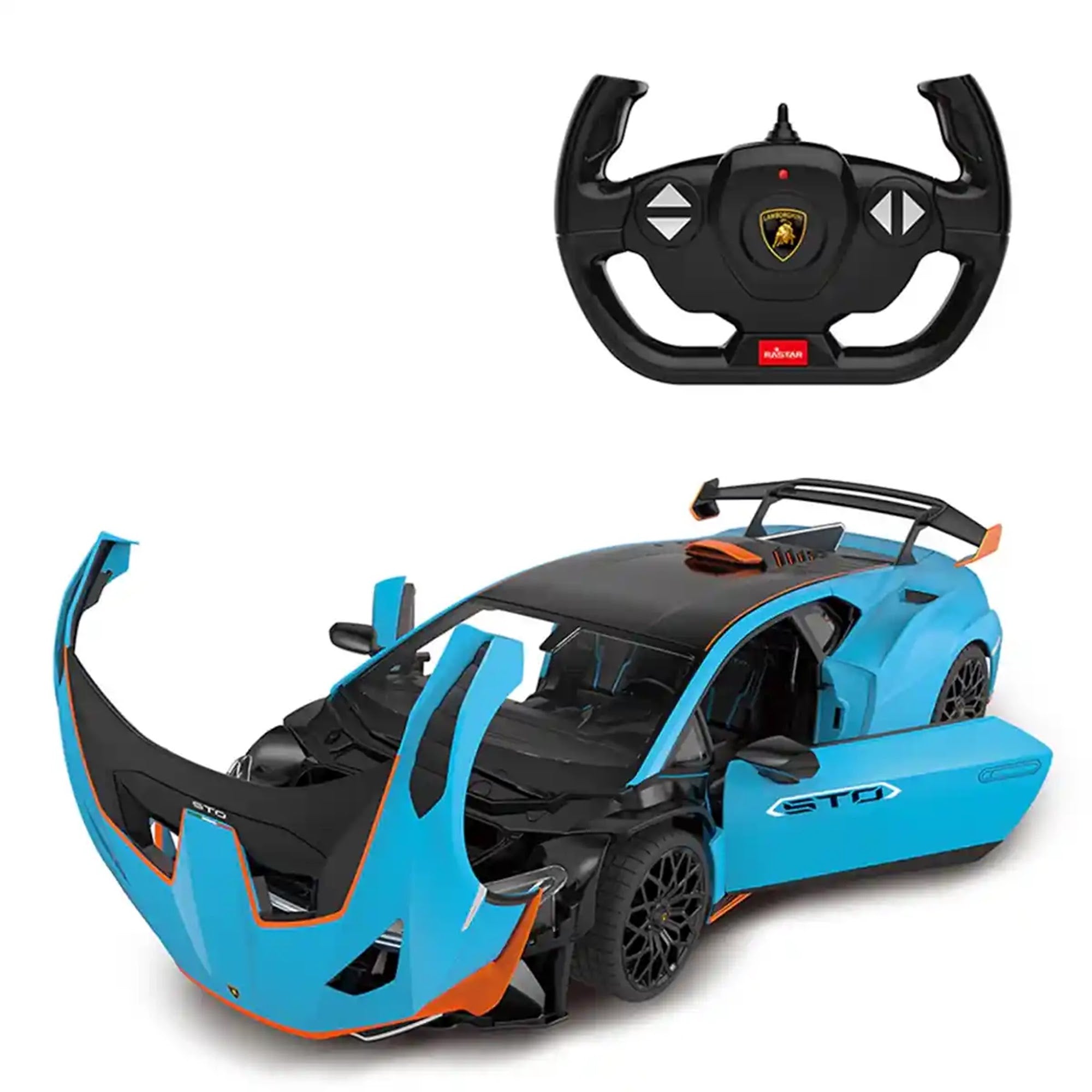 RASTAR R/C 1:14 Lamborghini Huracan STO - Blue