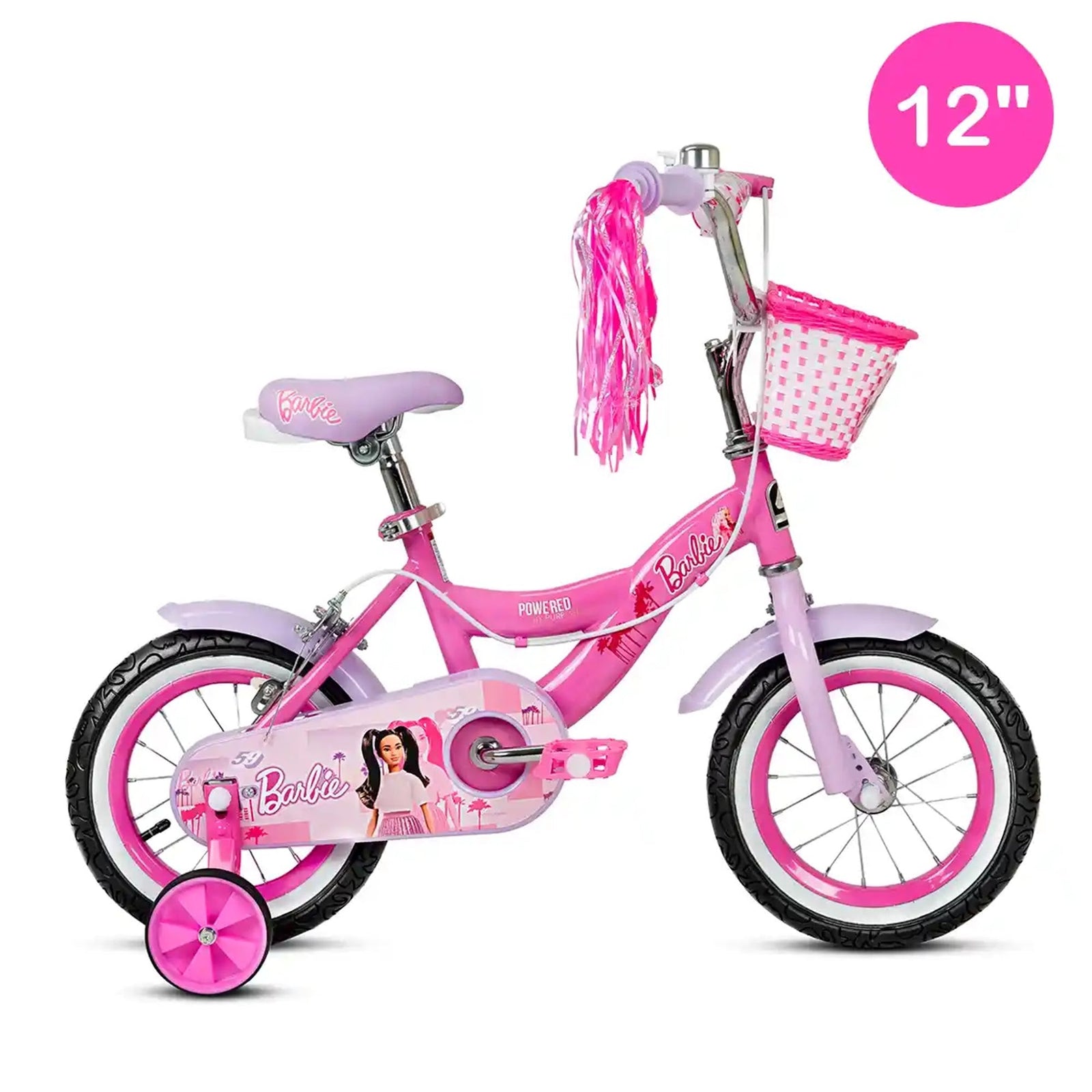 Spartan 12" Barbie Powered Bicycle