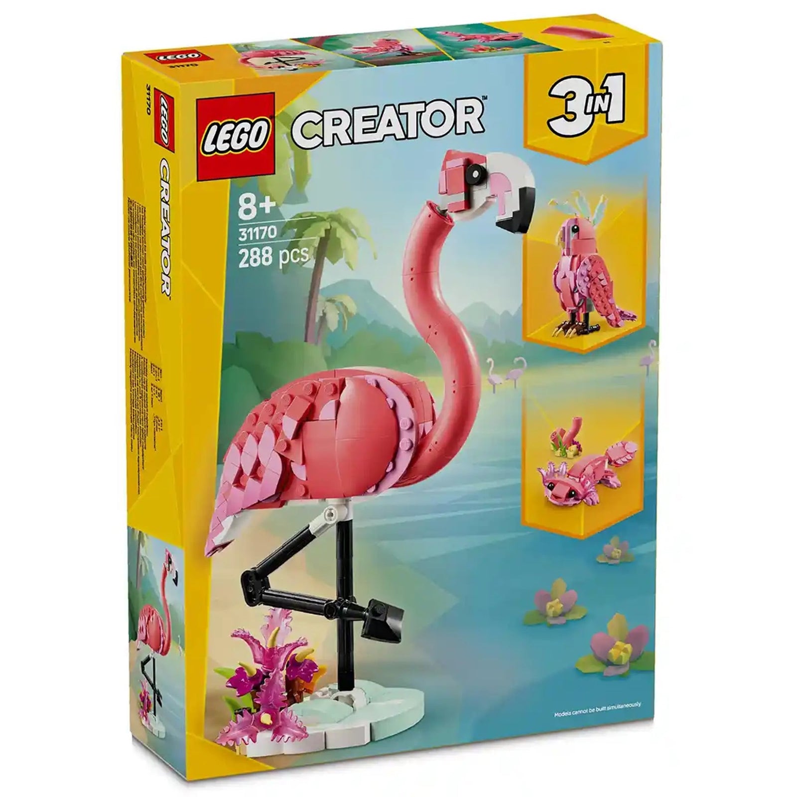 LEGO-Creator31170 Wild Animals: Pink Flamingo V29