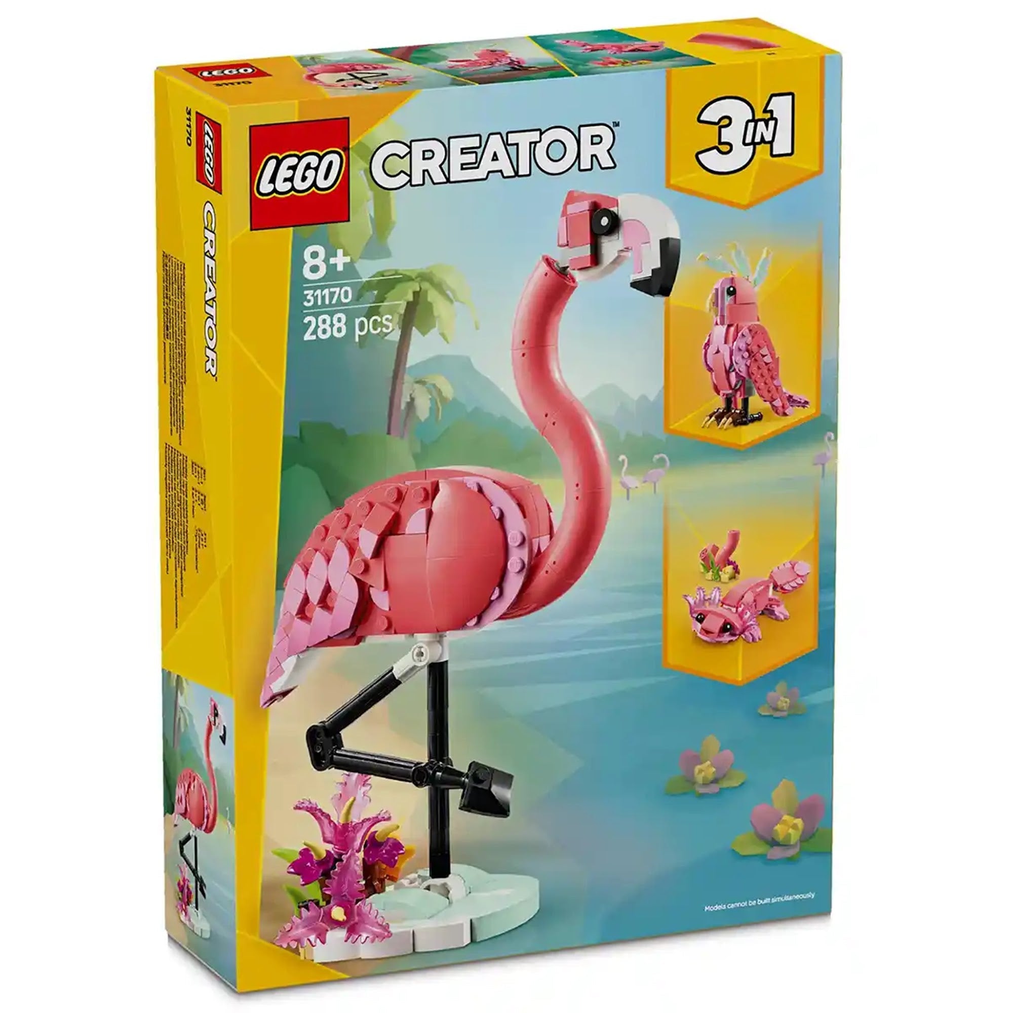LEGO-Creator31170 Wild Animals: Pink Flamingo V29