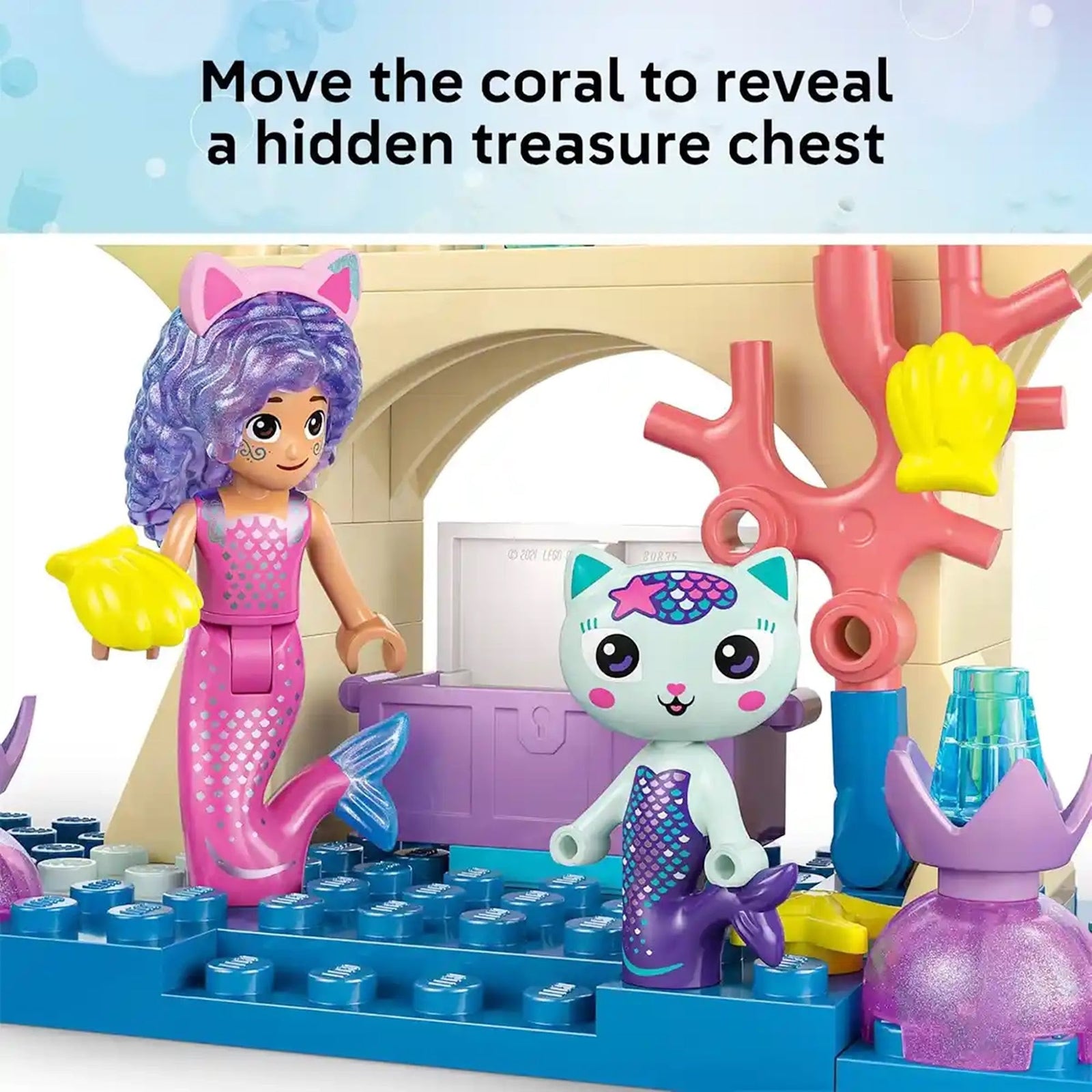 LEGO Gabby's Dollhouse 11204 Mermaid Gabby's Aquarium Adventure