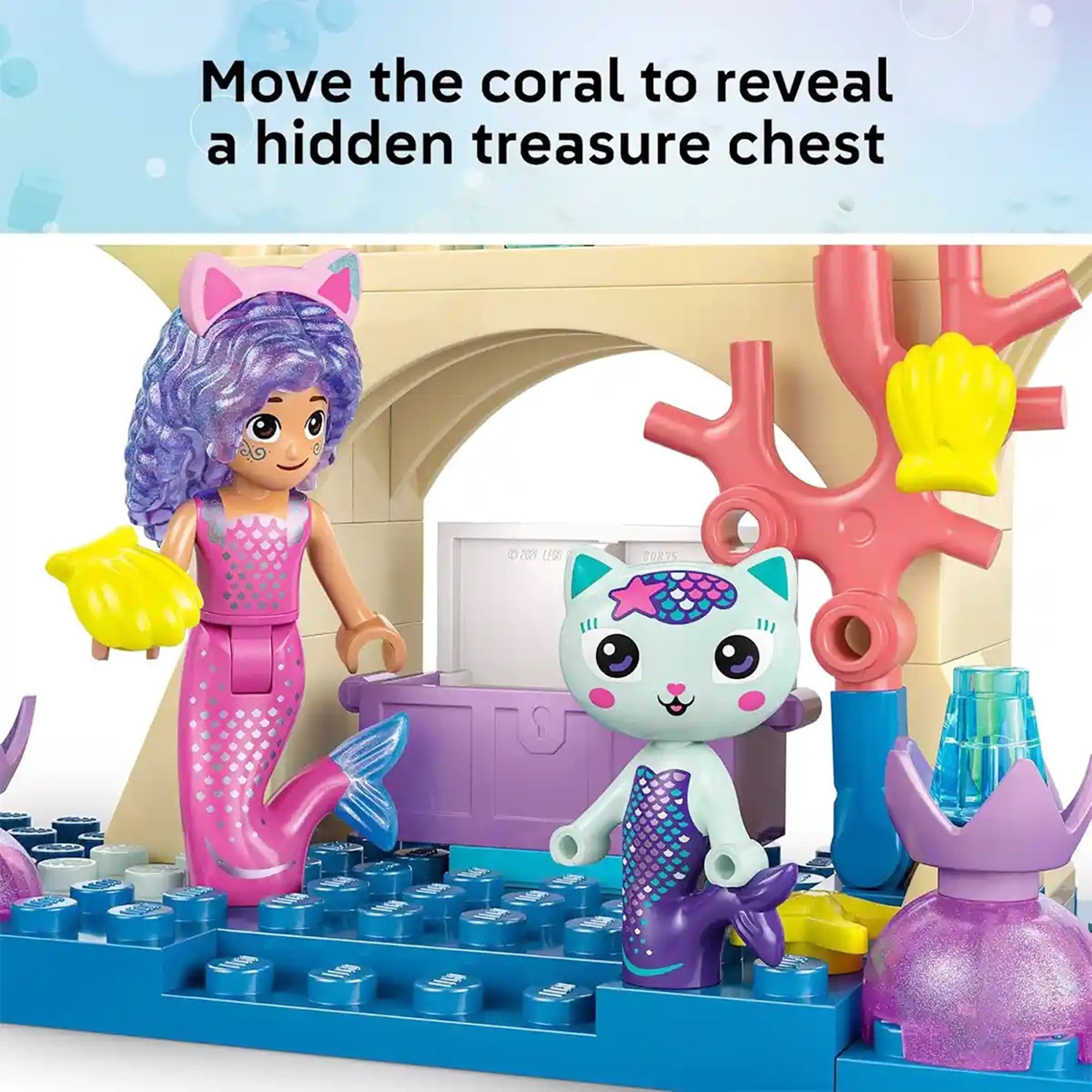 LEGO Gabby's Dollhouse 11204 Mermaid Gabby's Aquarium Adventure