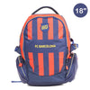 Backpack 3 Main Compartments and 2 Side Zippered Pockets 18"