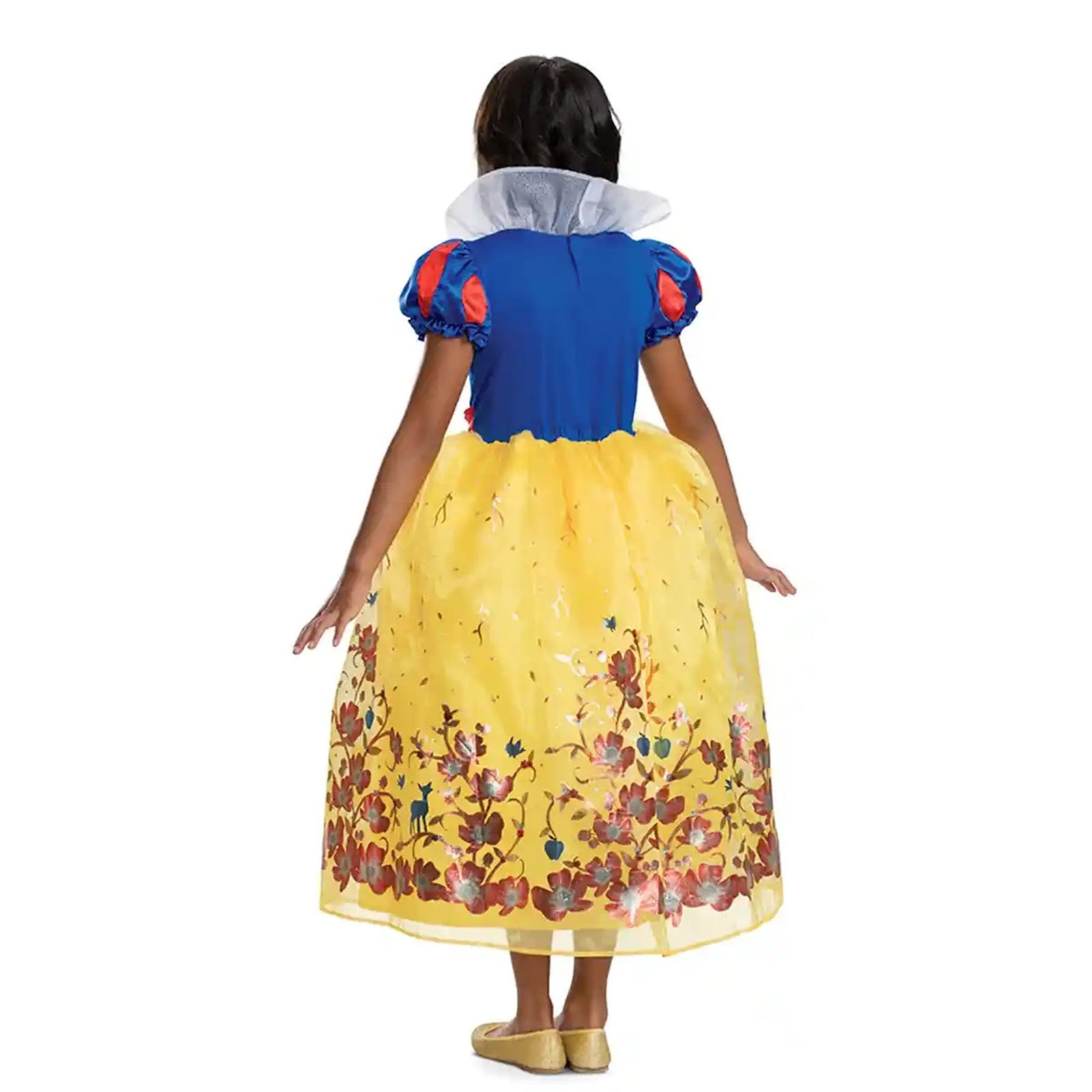 TODDLER DISNEY PRINCESS SNOW WHITE DELUXE DRESS-UP, X-SMALL 3-4 YEARS