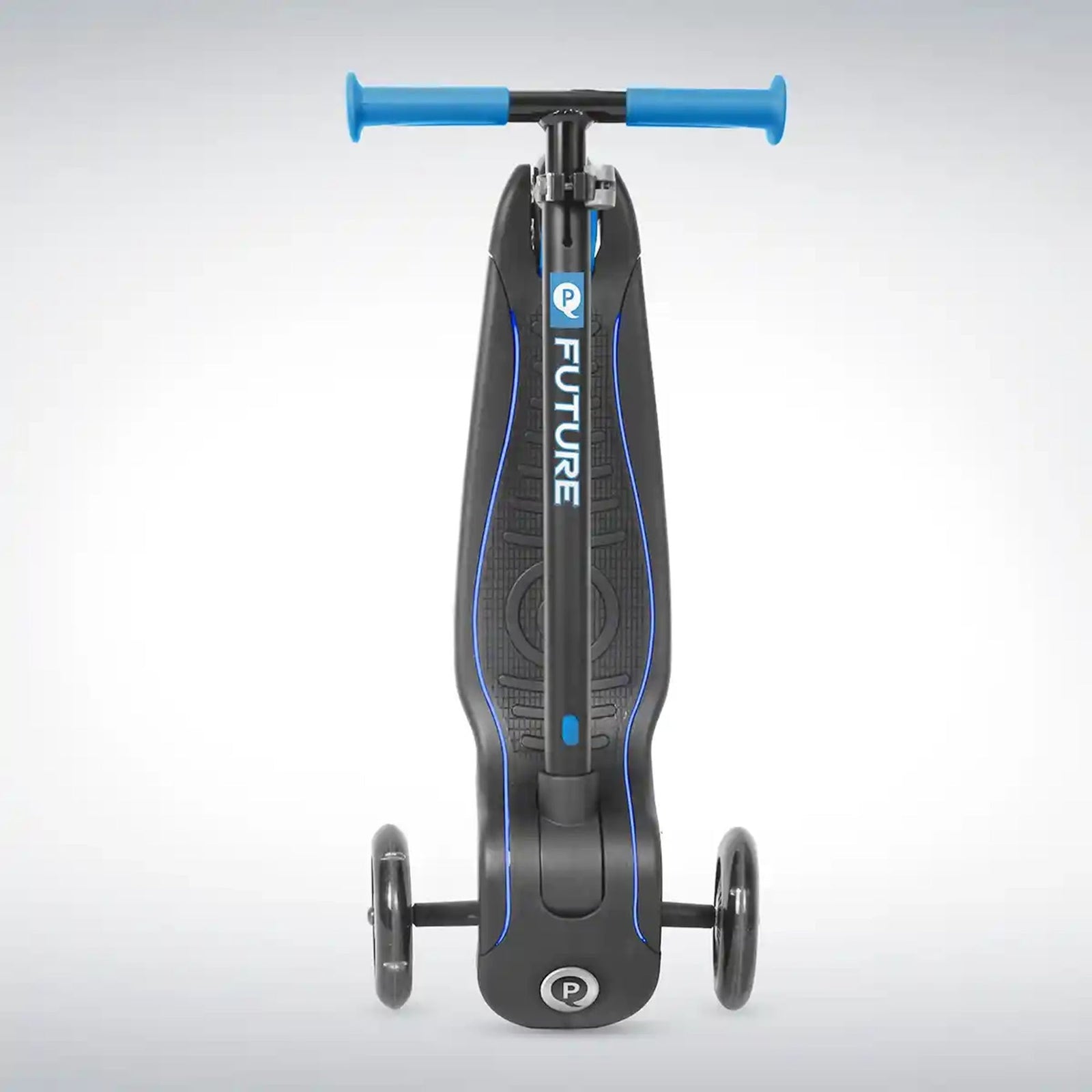 QPLAY FUTURE LED SCOOTER BLUE