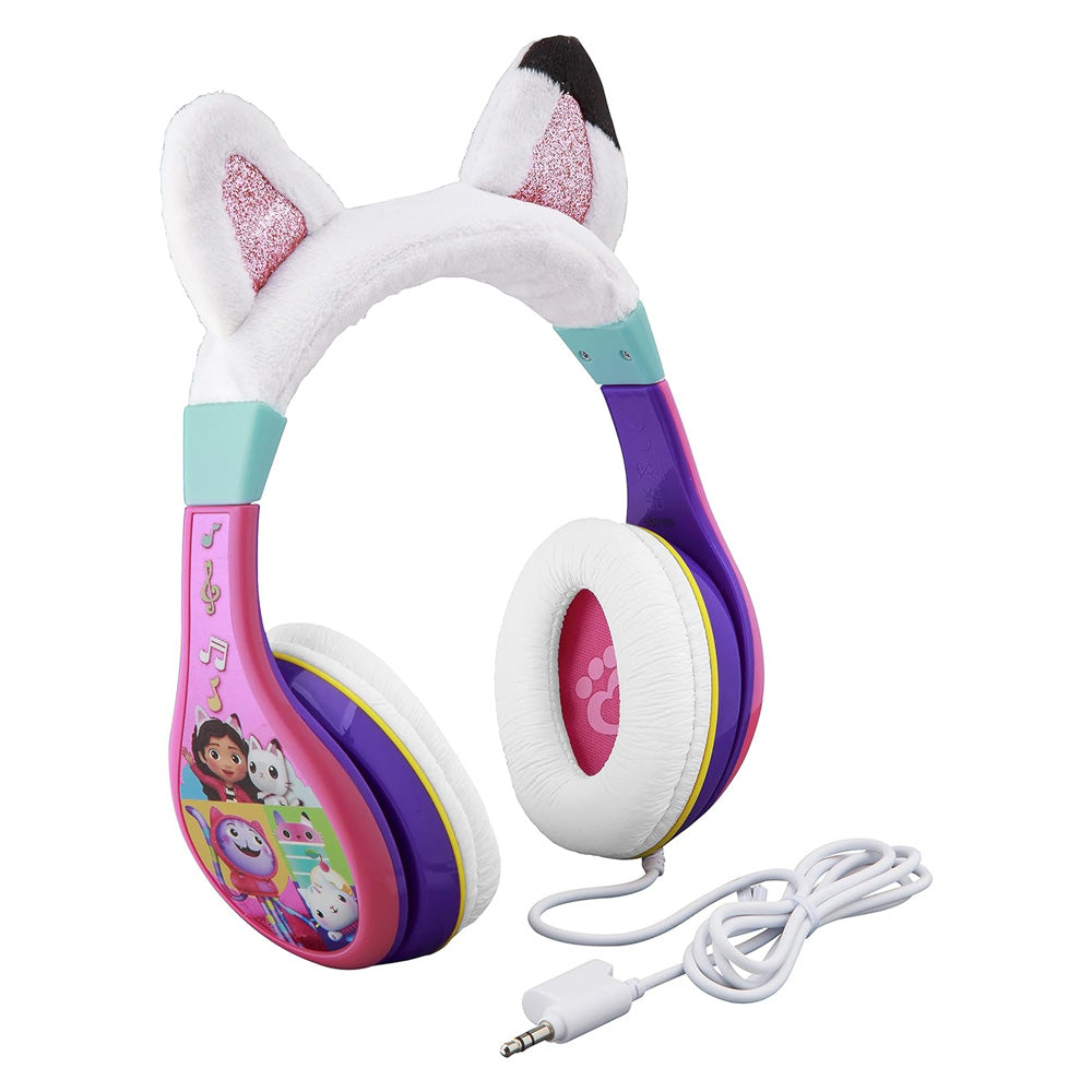 KIDdesigns - Youth Headphones (Wired) - Dreamworks - Gabby's Dollhouse
