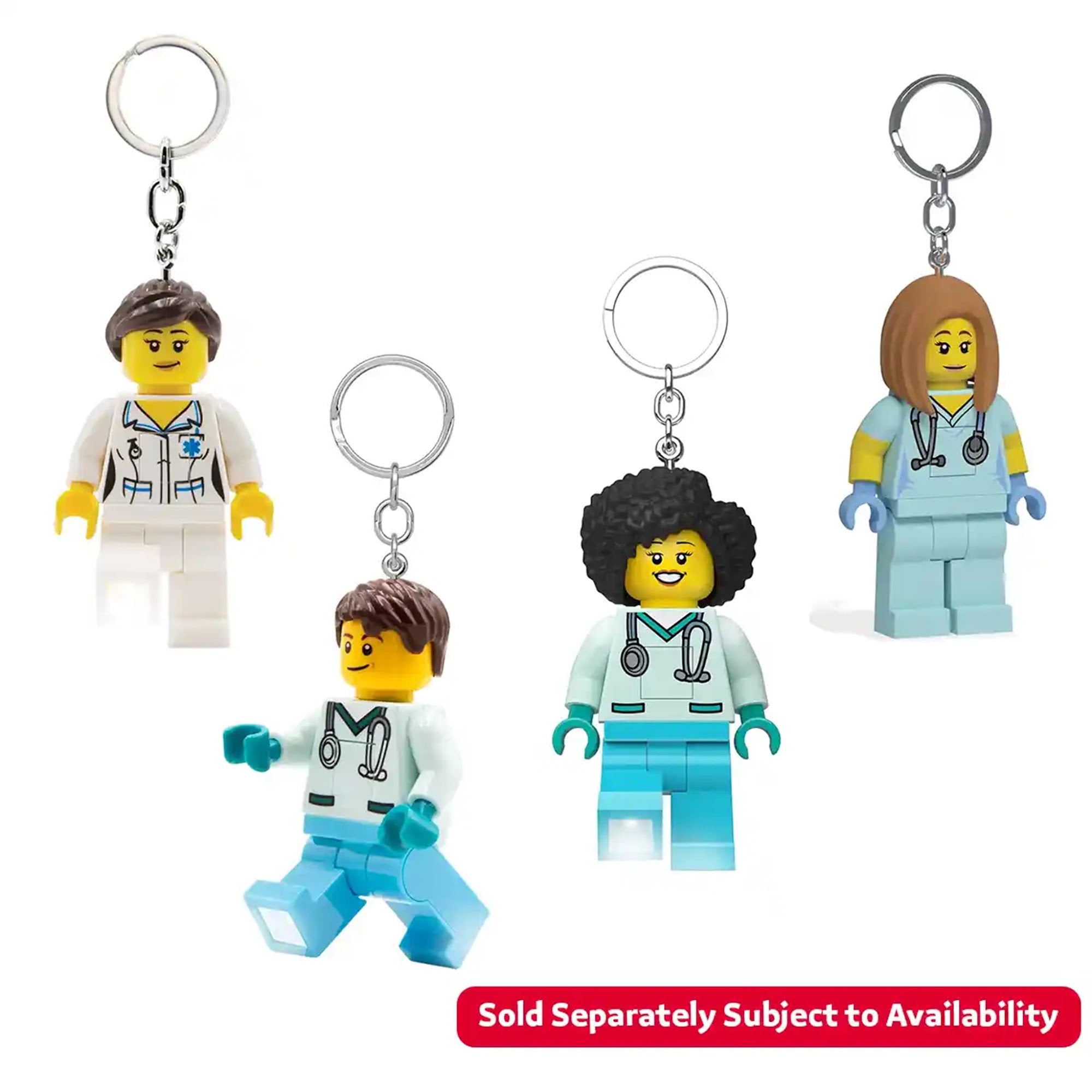 Lego IQ Minifigures Keychain Light  Medical Profes (PDQ)