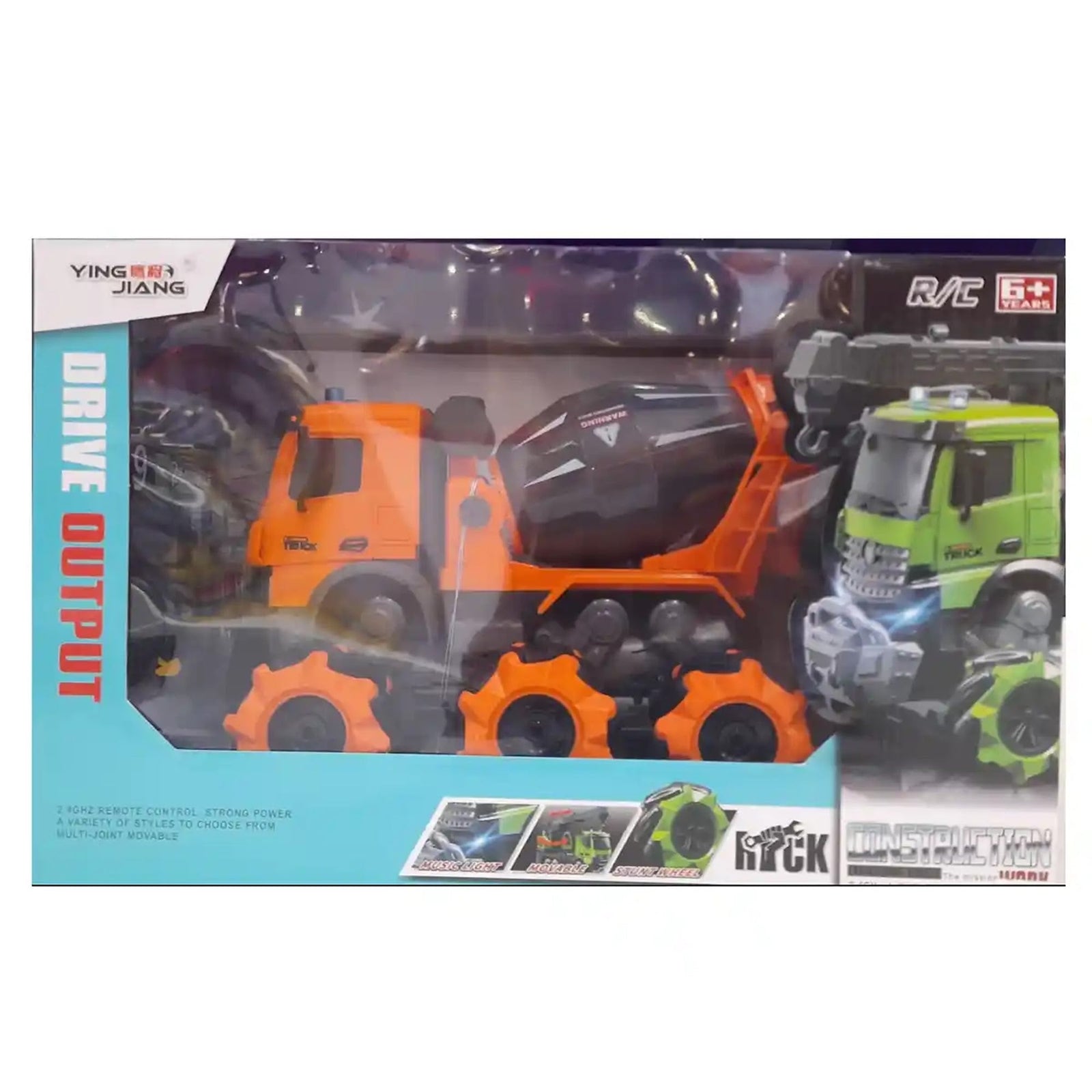 1:14 R/C MIXER TRUCK 6YRS+