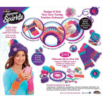 SHIMMER N SPARKLE 2 IN 1 KINT & CROCHET CREATIONS STUDIO