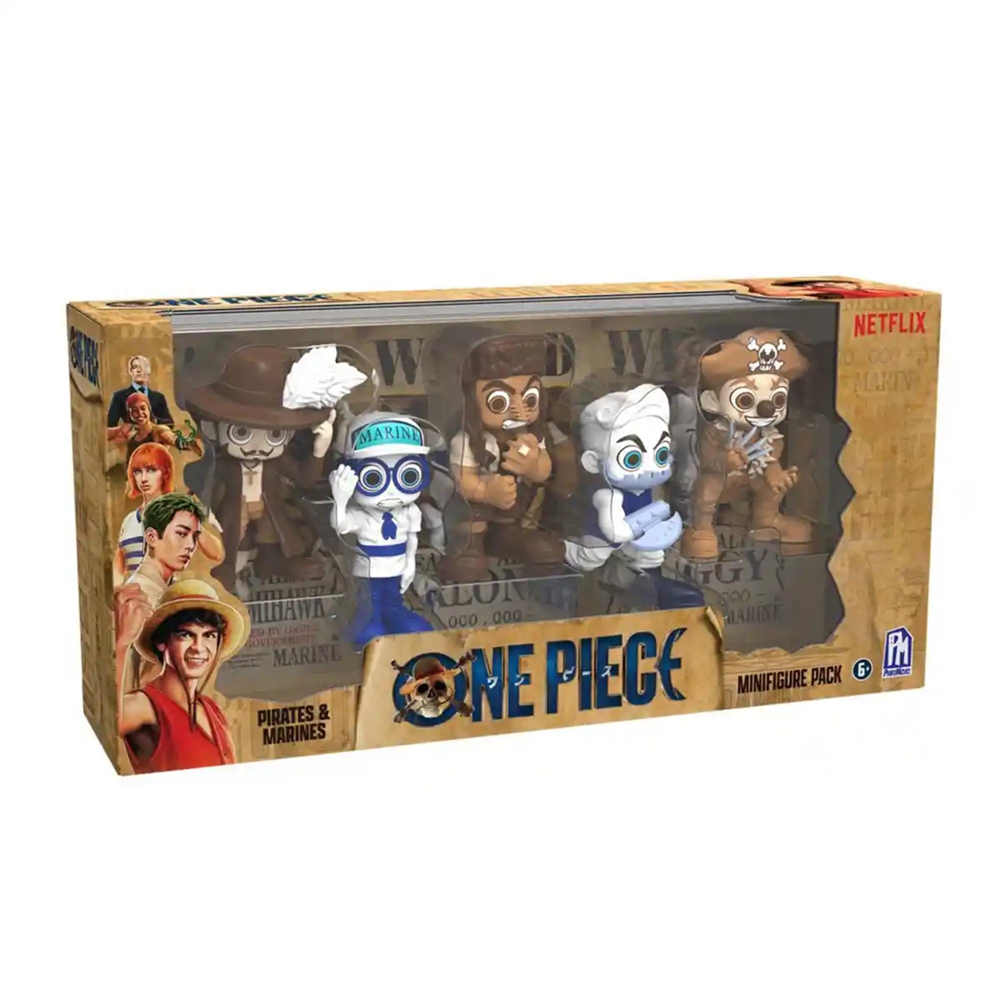 ONE PIECE COL. PIRATES&MARINES 5PACK