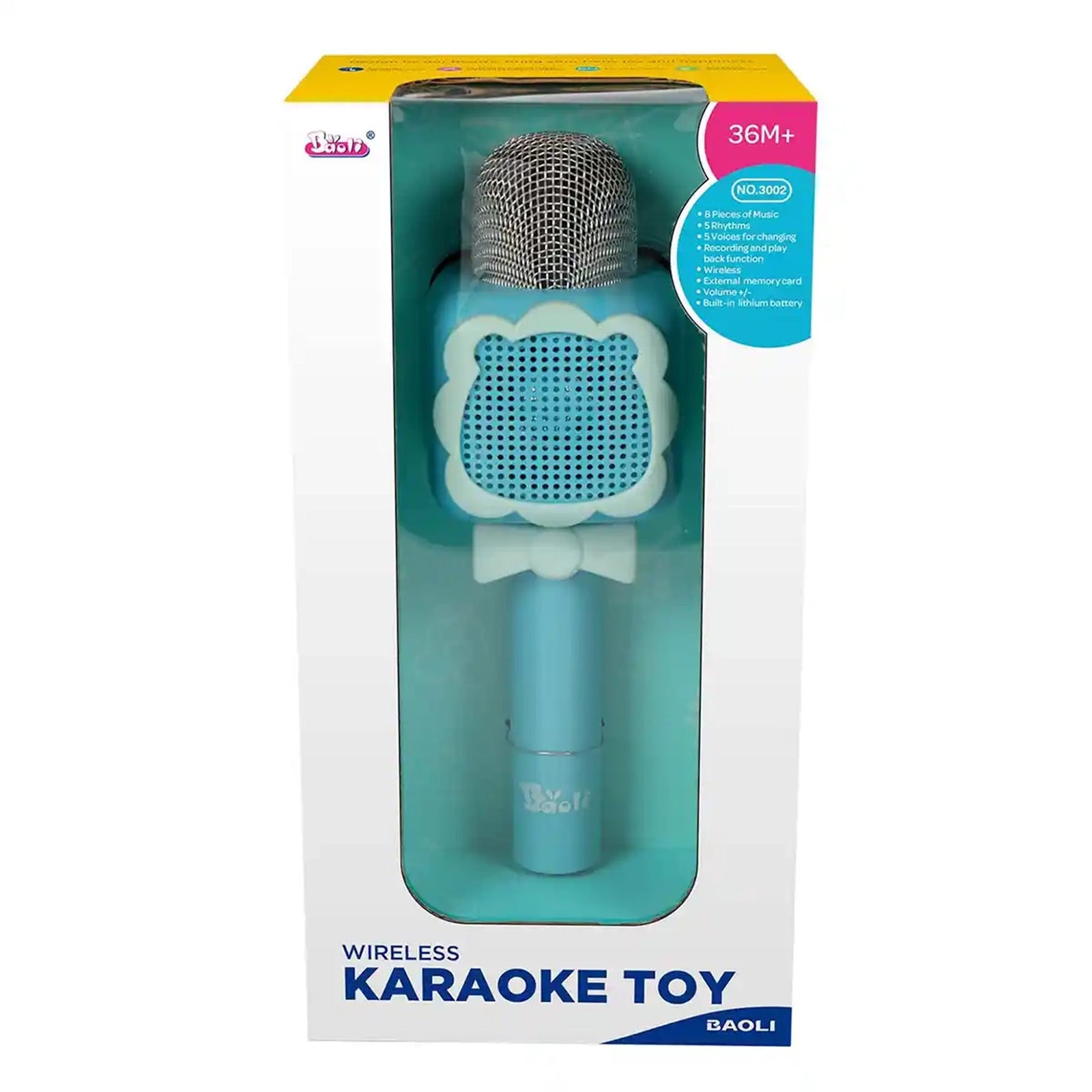BAOLI WIRELESS MICROPHONE 3YRS+