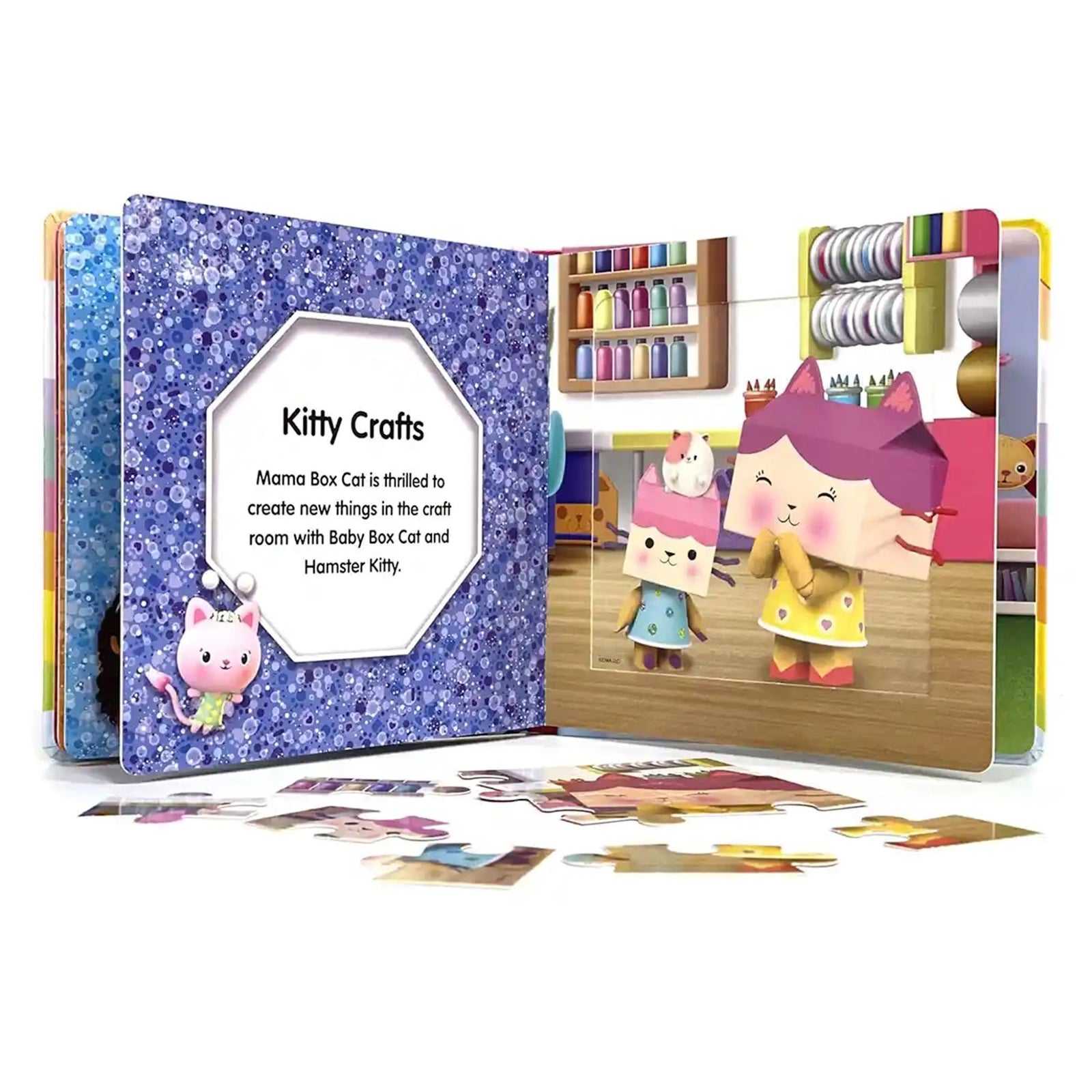UNI. GABBY'S DOLLHOUSE MY FIRST PUZZLE BOOK
