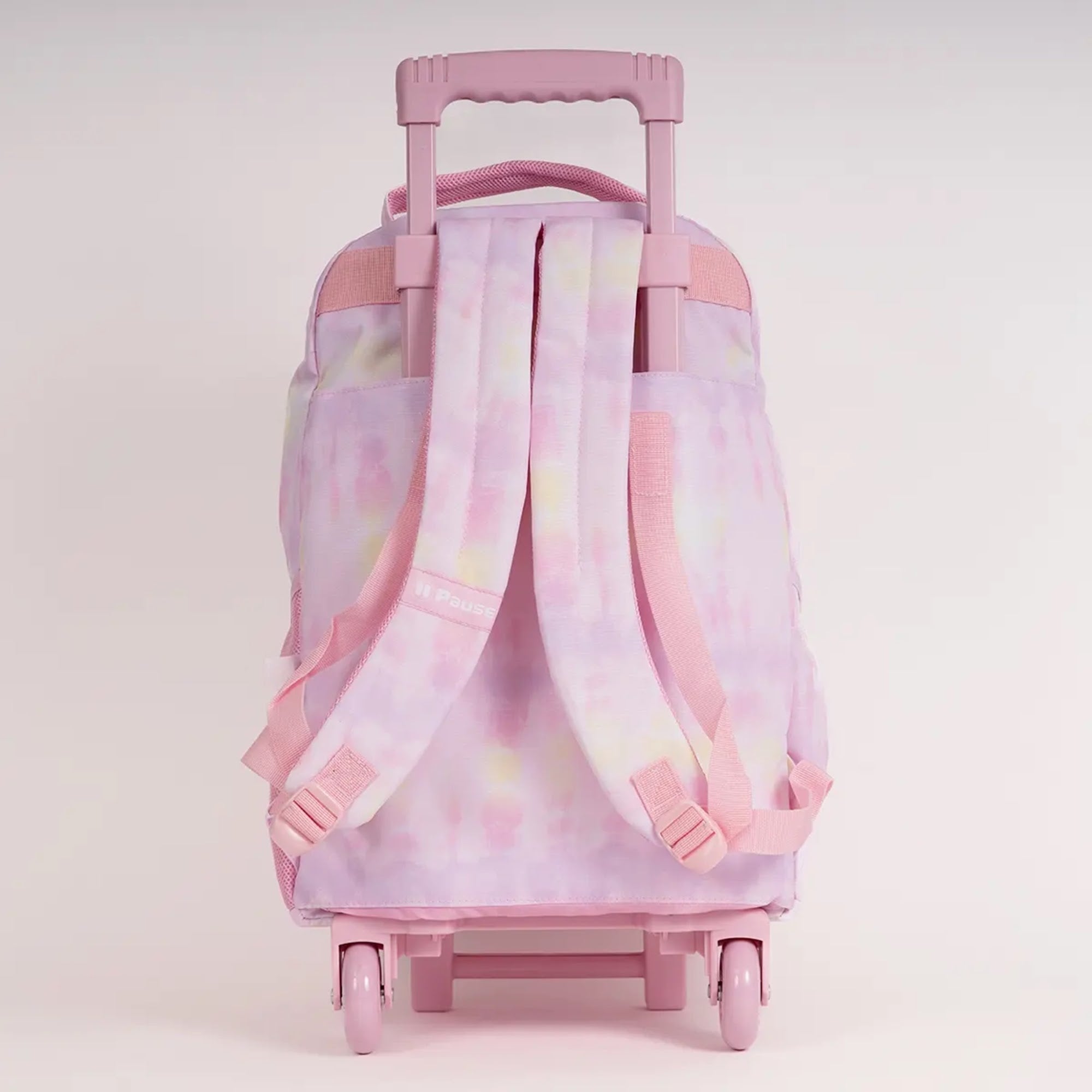 PAUSE Trolley 2 Main Compartments and 1 Front Pocket and 2 Side Pockets 18" W/ LUNCH BAG&PENCIL CASE