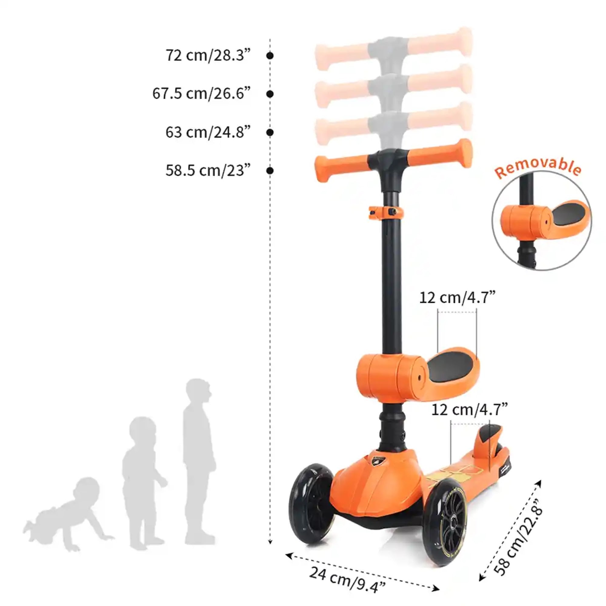 LAMBORGHINI KID SCOOTER 2IN1
