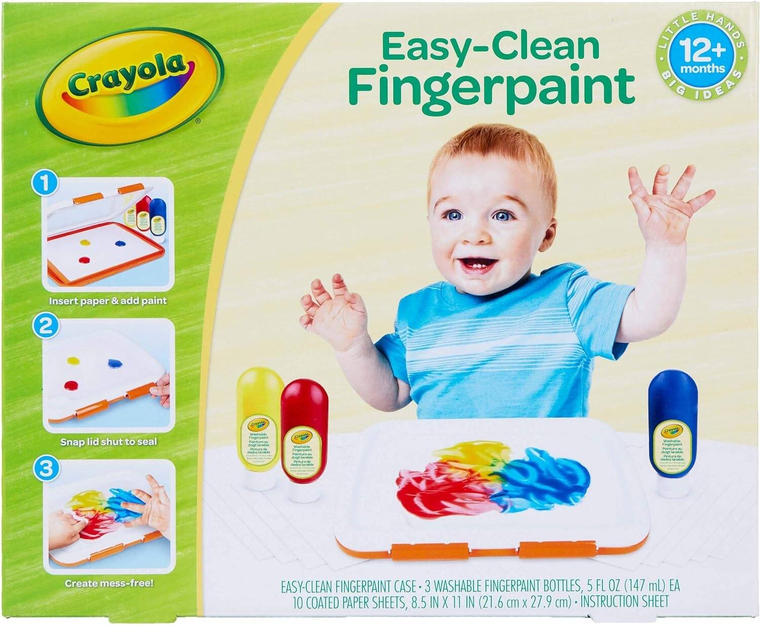 Easy-Clean Fingerpaint