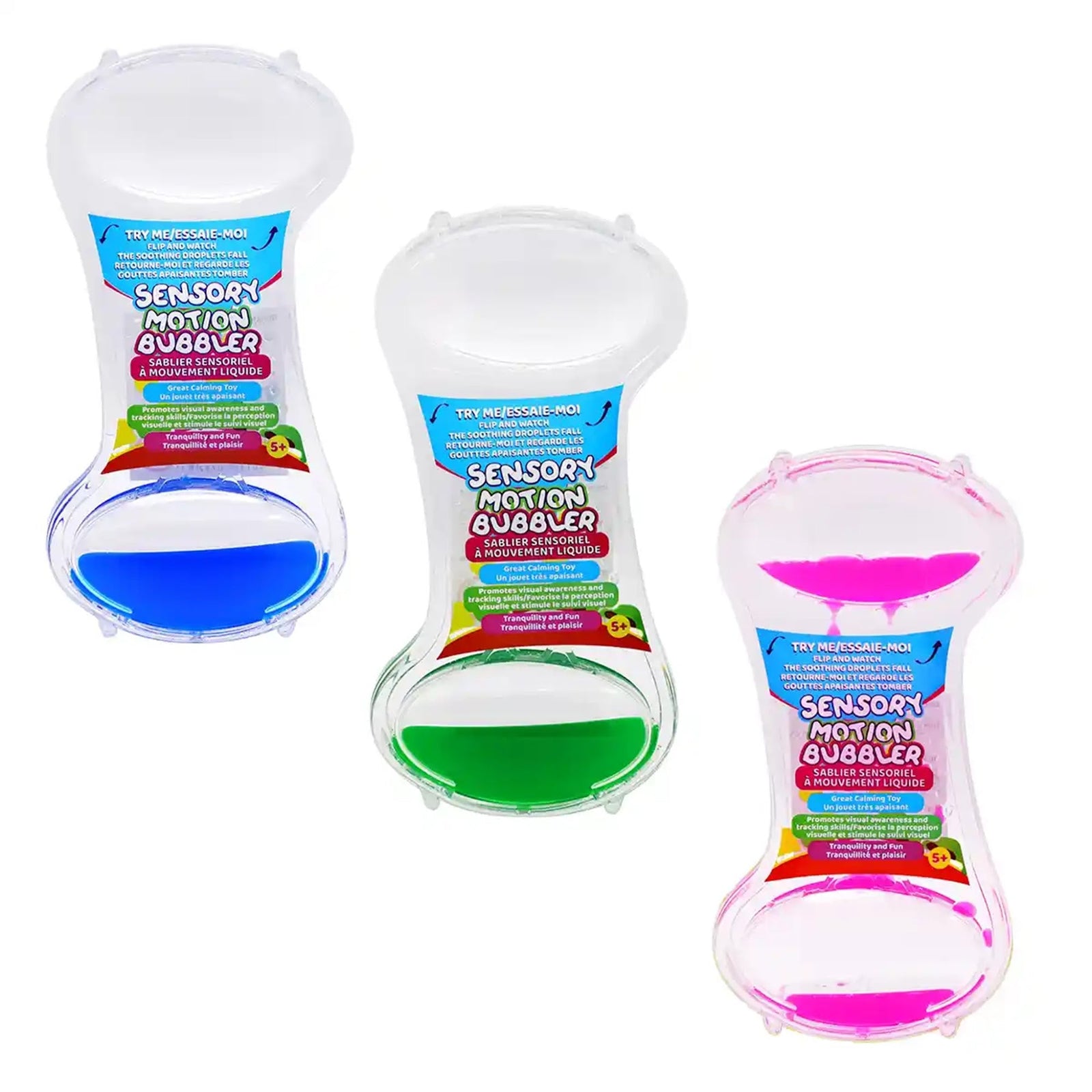 Sensory Motion Bubbler Small Drop (4 Assorted)