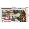 Desert War Gun with Sound, light, vibration