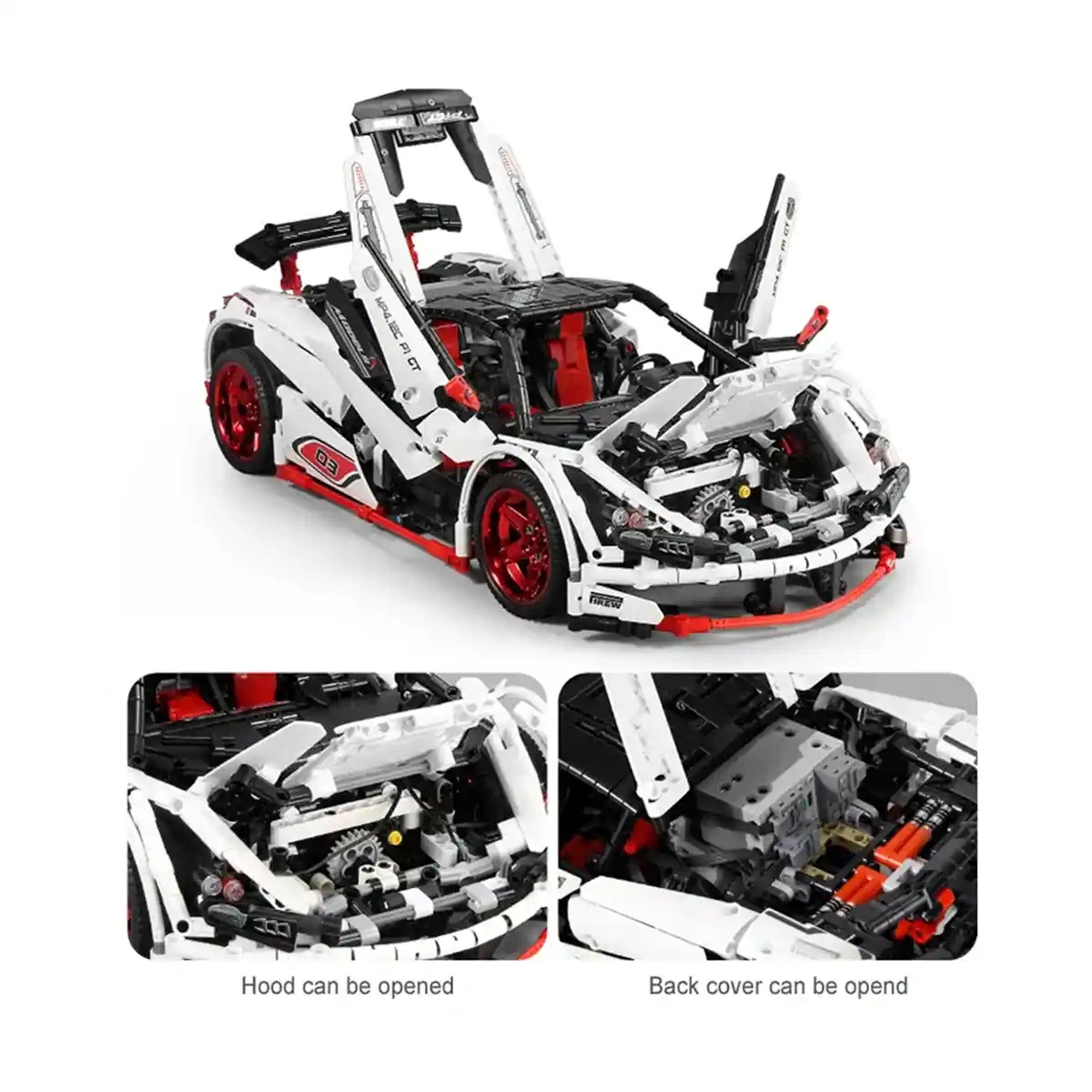 BLOCK SPORTS CAR  1928 PCS(APP 2.4G BLUETOOTH) 8YRS+