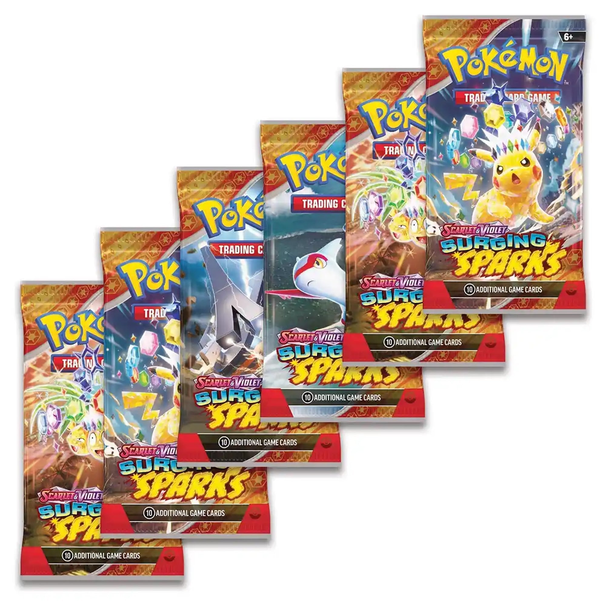 Pokemon Scarlet & Violet Surging Sparks Booster  Bundle