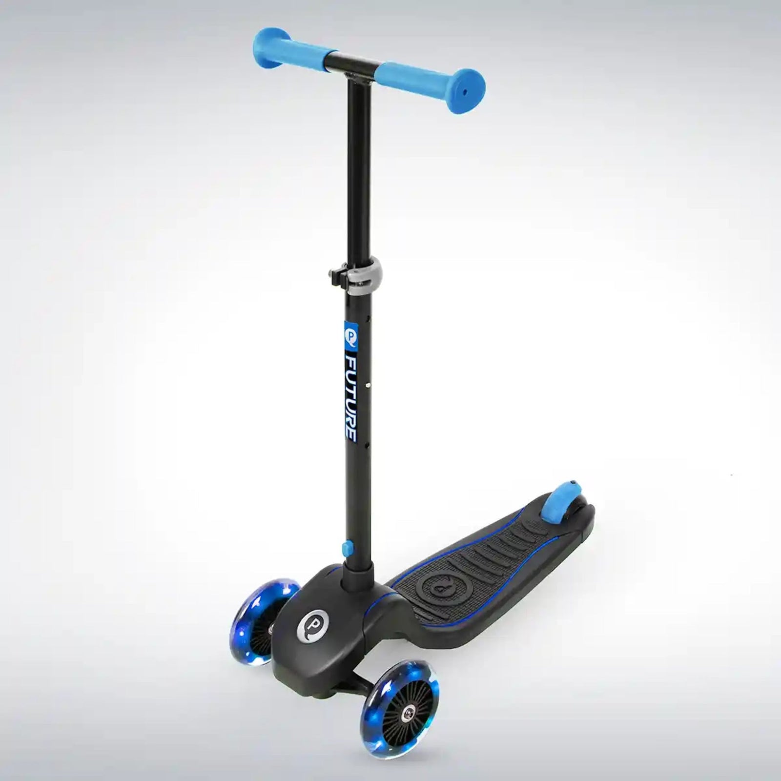 QPLAY FUTURE LED SCOOTER BLUE