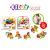 SOFT BUILDING BLOCKS 60PCS - 18M+