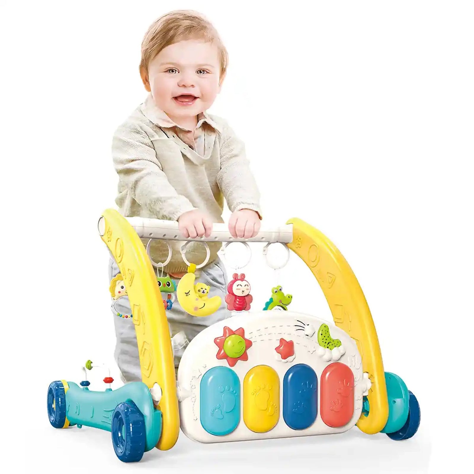 WALKING BIKE PEDAL PIANO 2-IN-1 (BLUE) 0M+