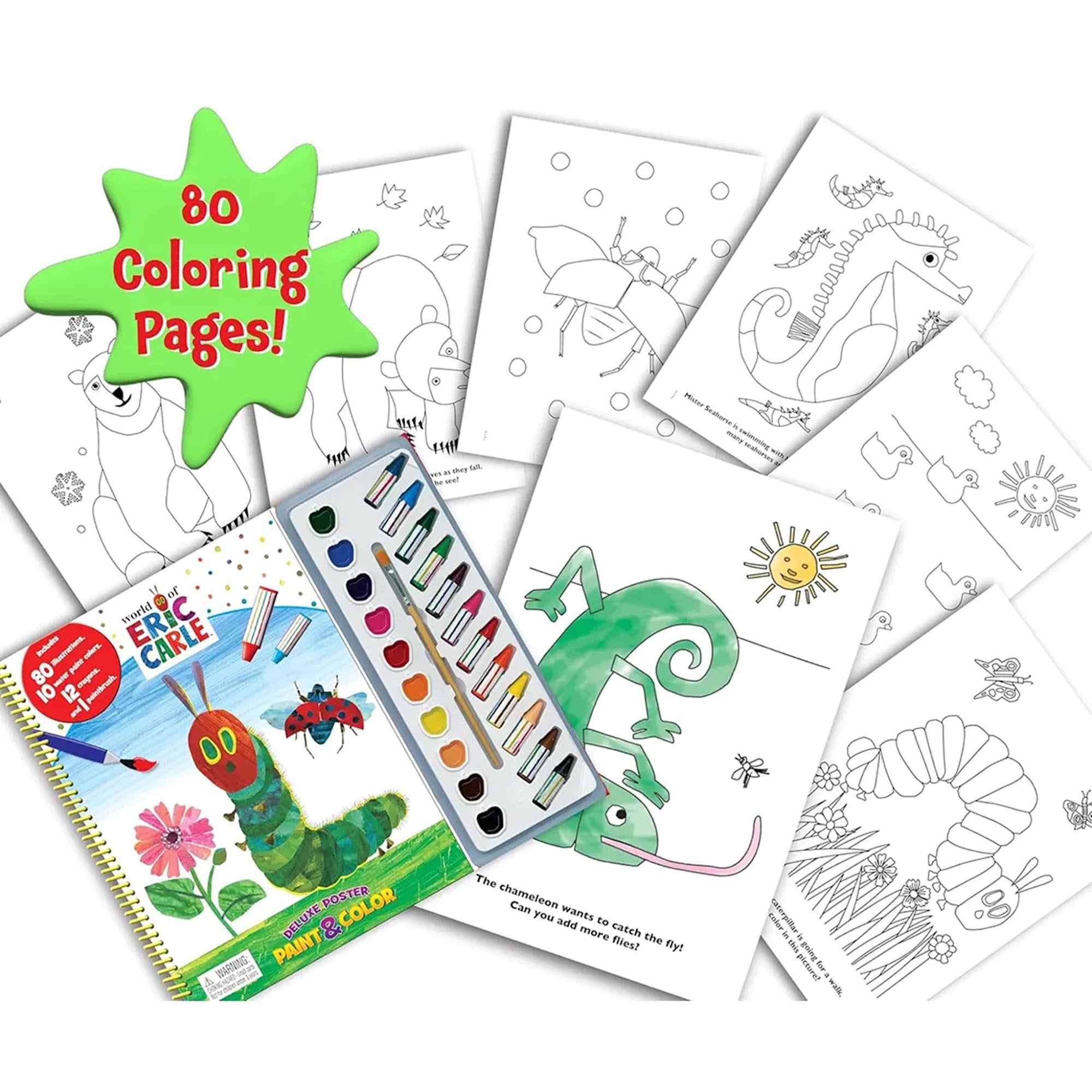 ERIC CARLE DELUXE POSTER PAINT & COLOR