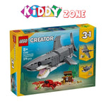 LEGOÃÂ® Creator Fierce Shark with a Treasure Chest Toy 31381