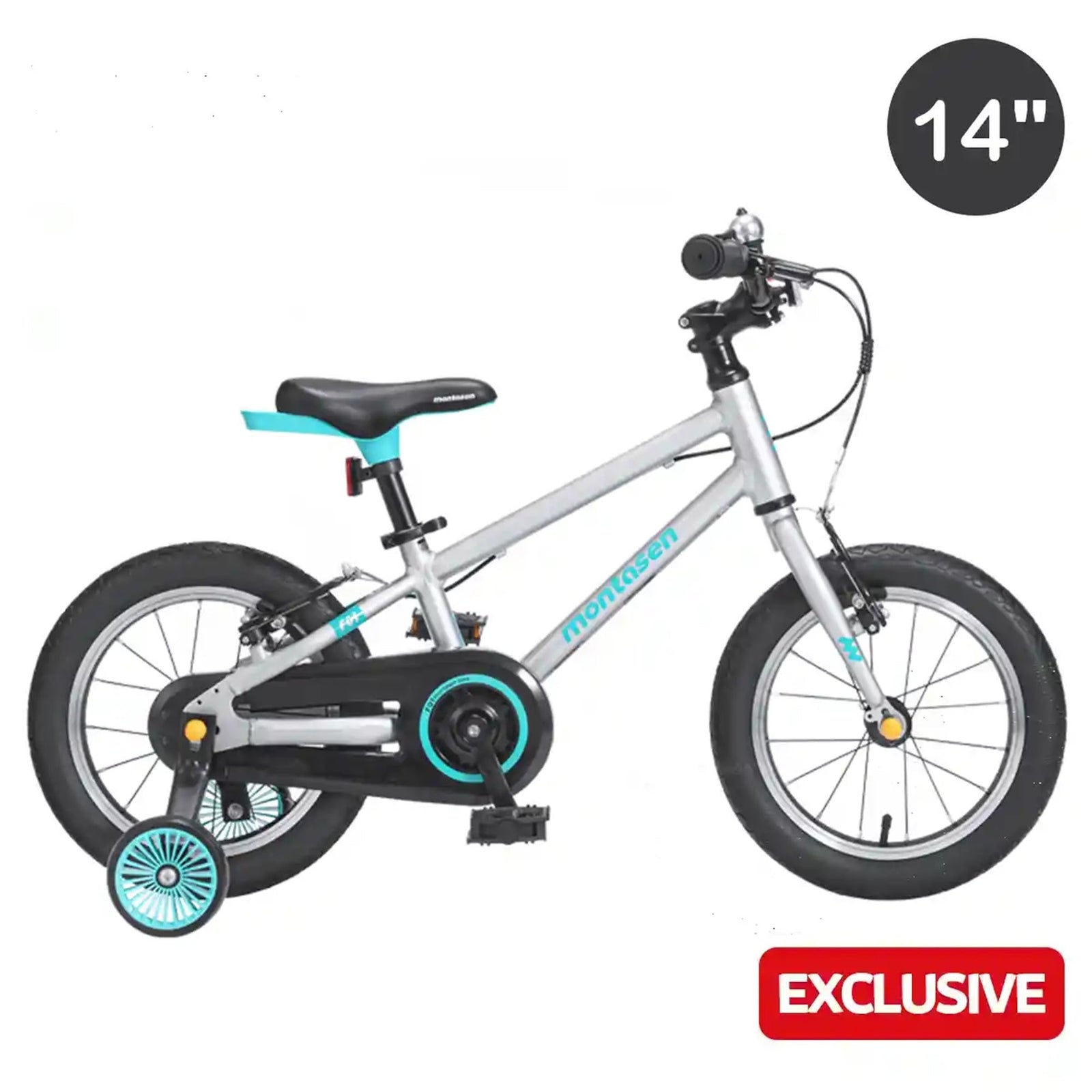 Montasen 14'' Children Bicycle F01  SILVER