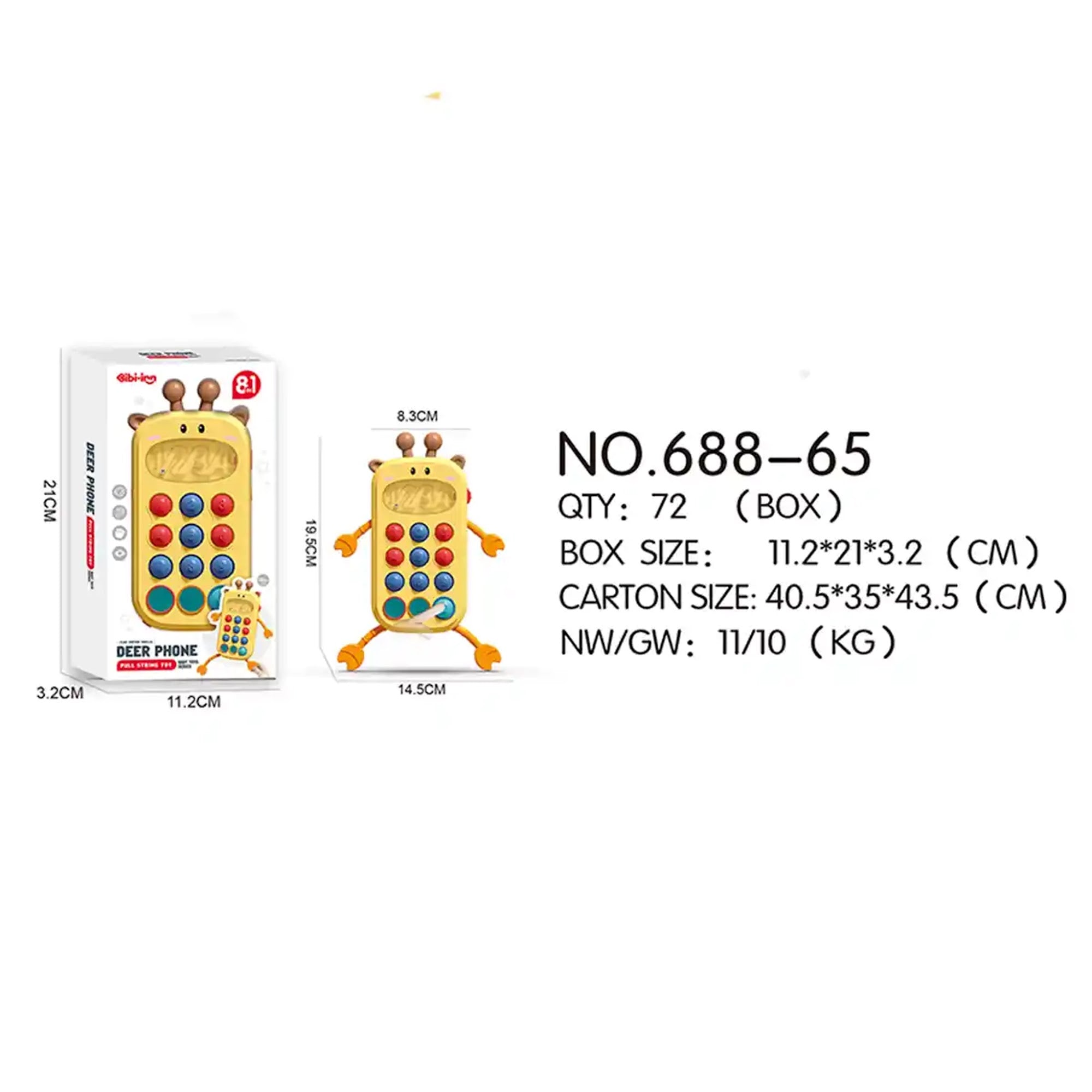 GIRAFFE MOBILE PHONE LALALALE 18M+