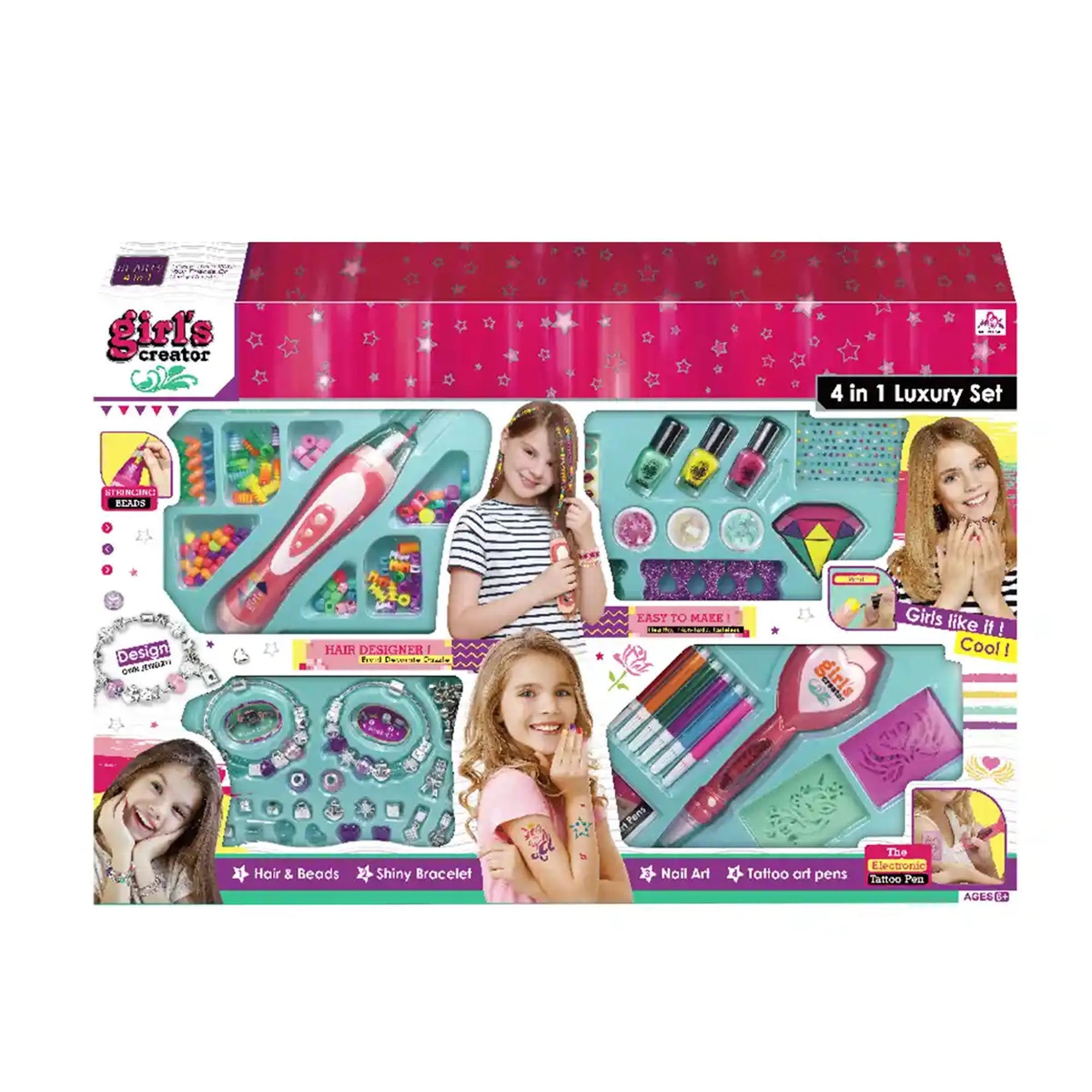 4-IN-1 DIY SET 6YRS+