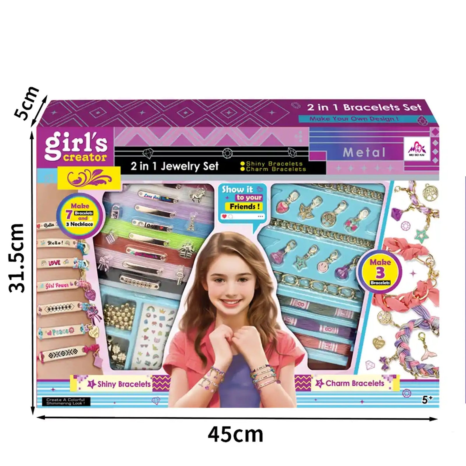 BRACELET SIGN 2-IN-1 SET 5YRS+