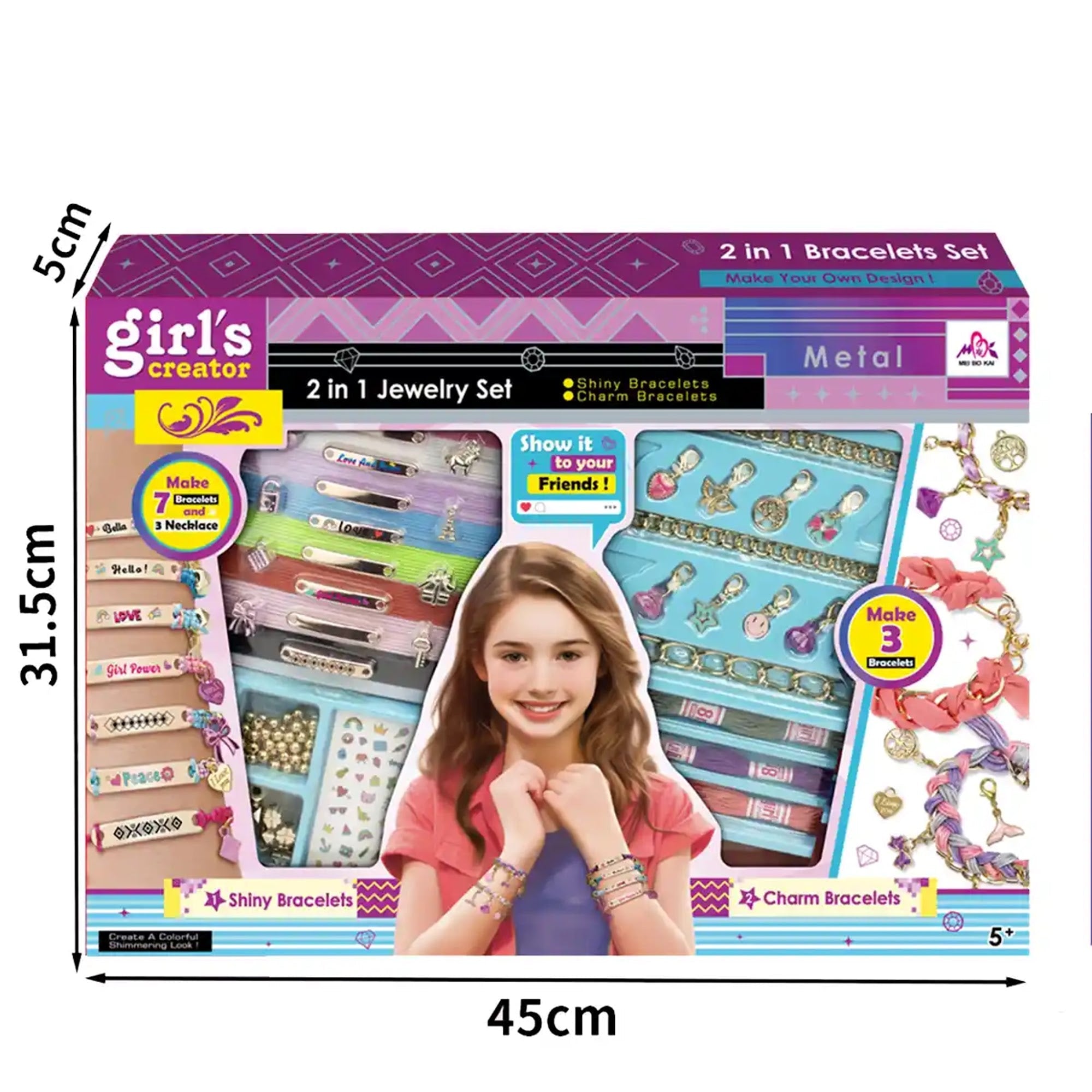 BRACELET SIGN 2-IN-1 SET 5YRS+