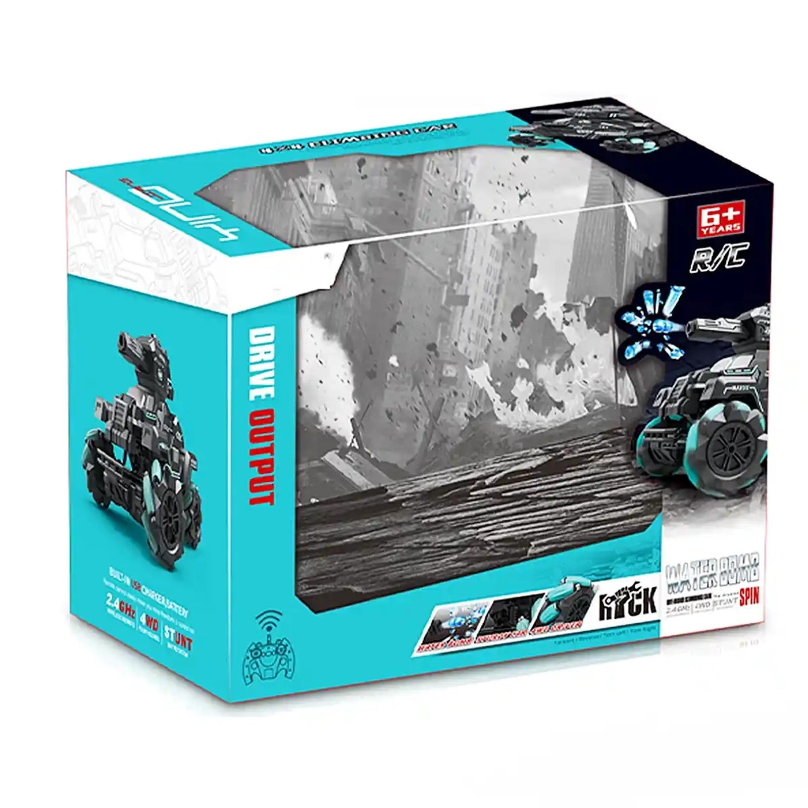 1:14 RC Water Bomb Off-Road Climbing Car (360Ã¯Â¿Â½ Rotation)