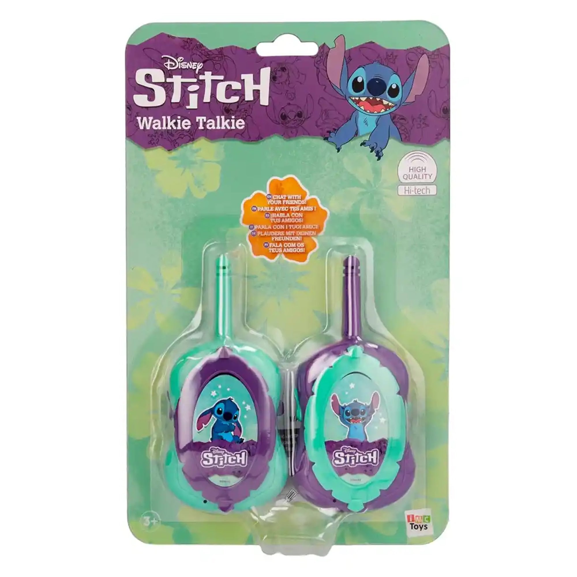 STITCH WALKIE TALKIE
