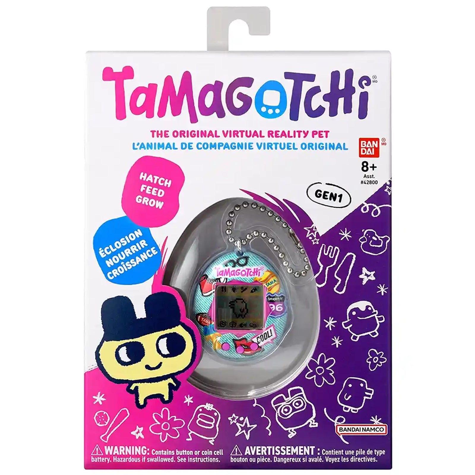 TAMAGOTCHI ORIGI. DENIM PATCHES B/OPDQ8