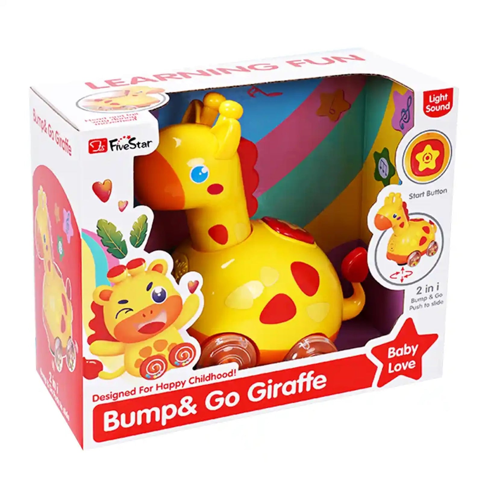 GIRAFFES MUSICAL TOYS 6M+