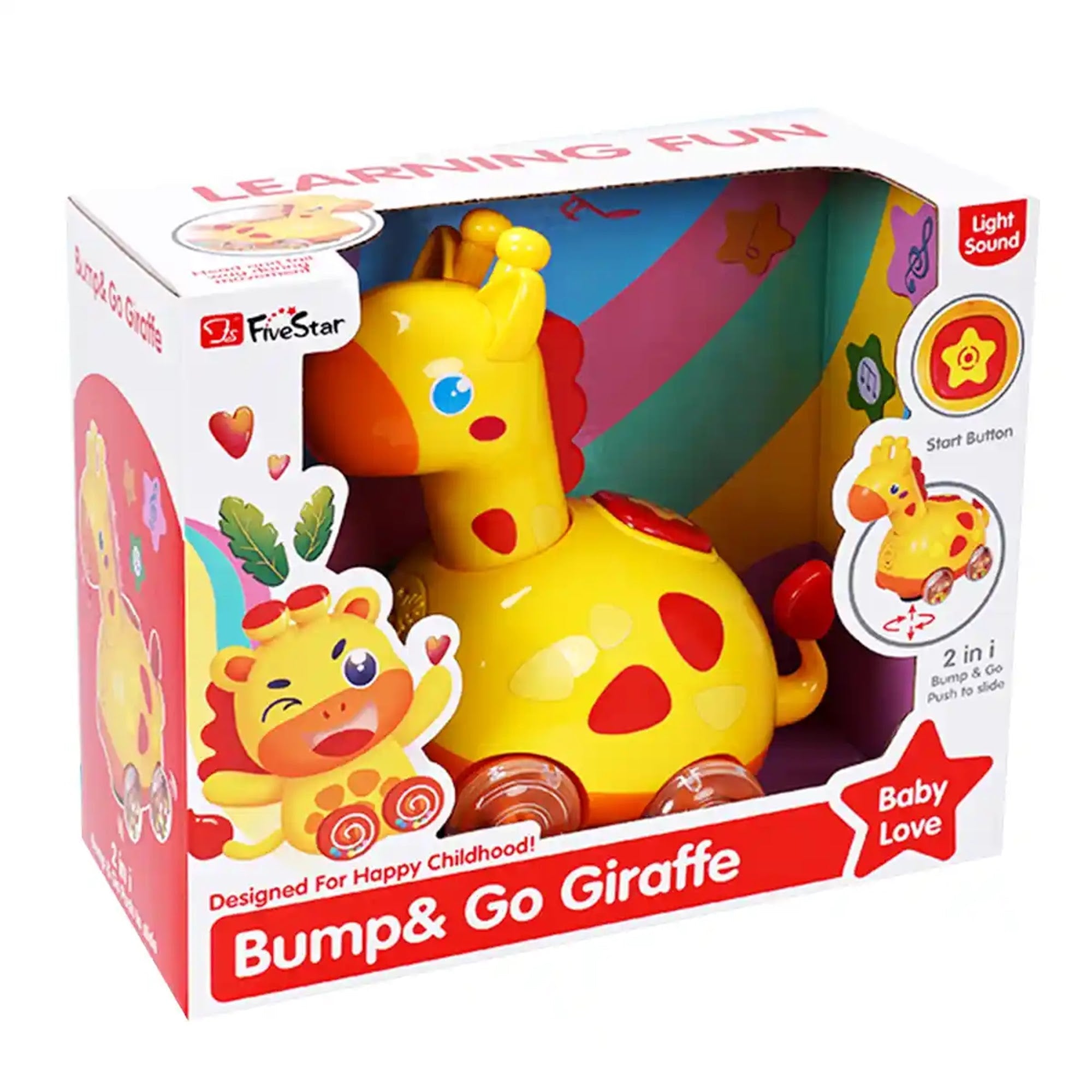 GIRAFFES MUSICAL TOYS 6M+