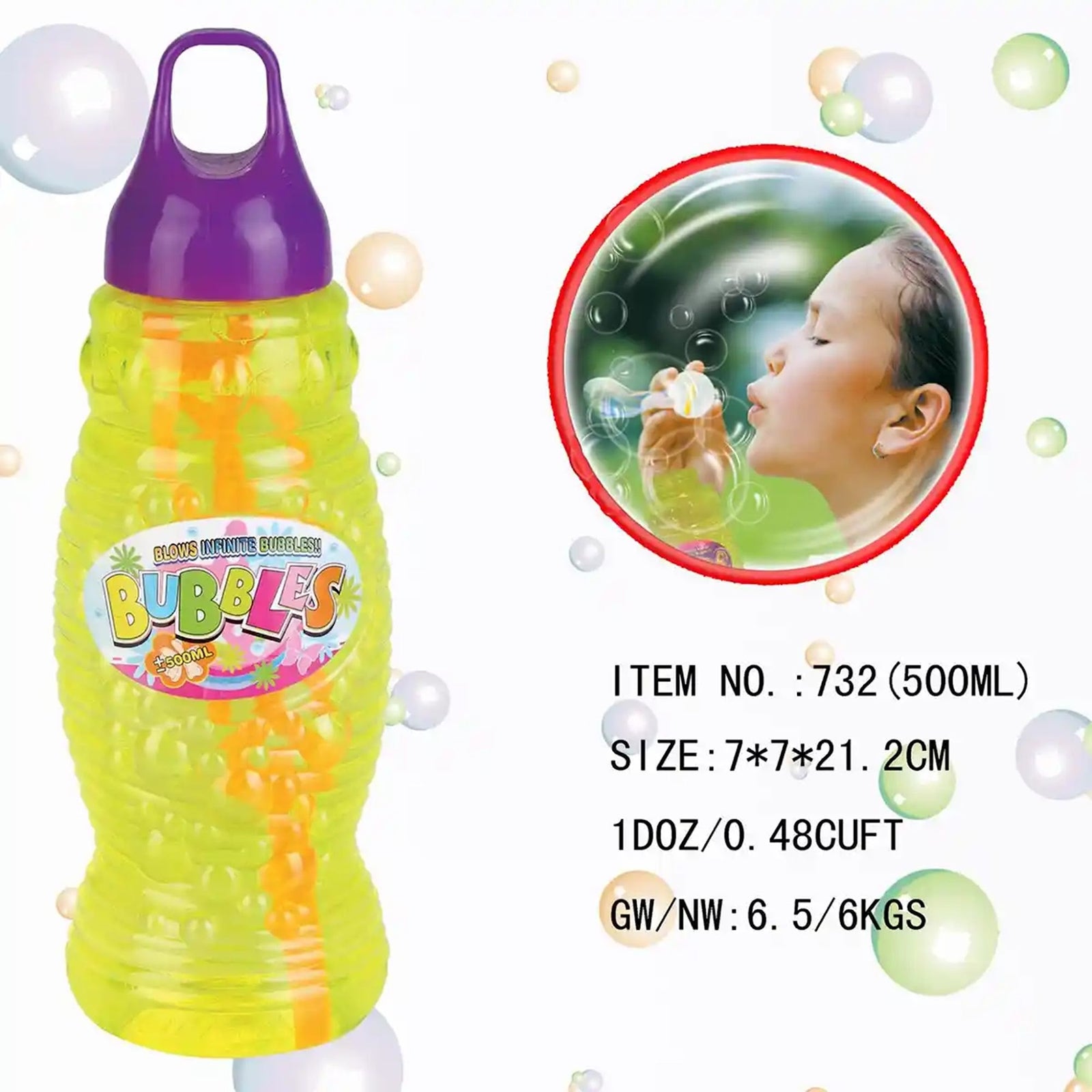 COLORFUL INFINITE BUBBLE 500ml