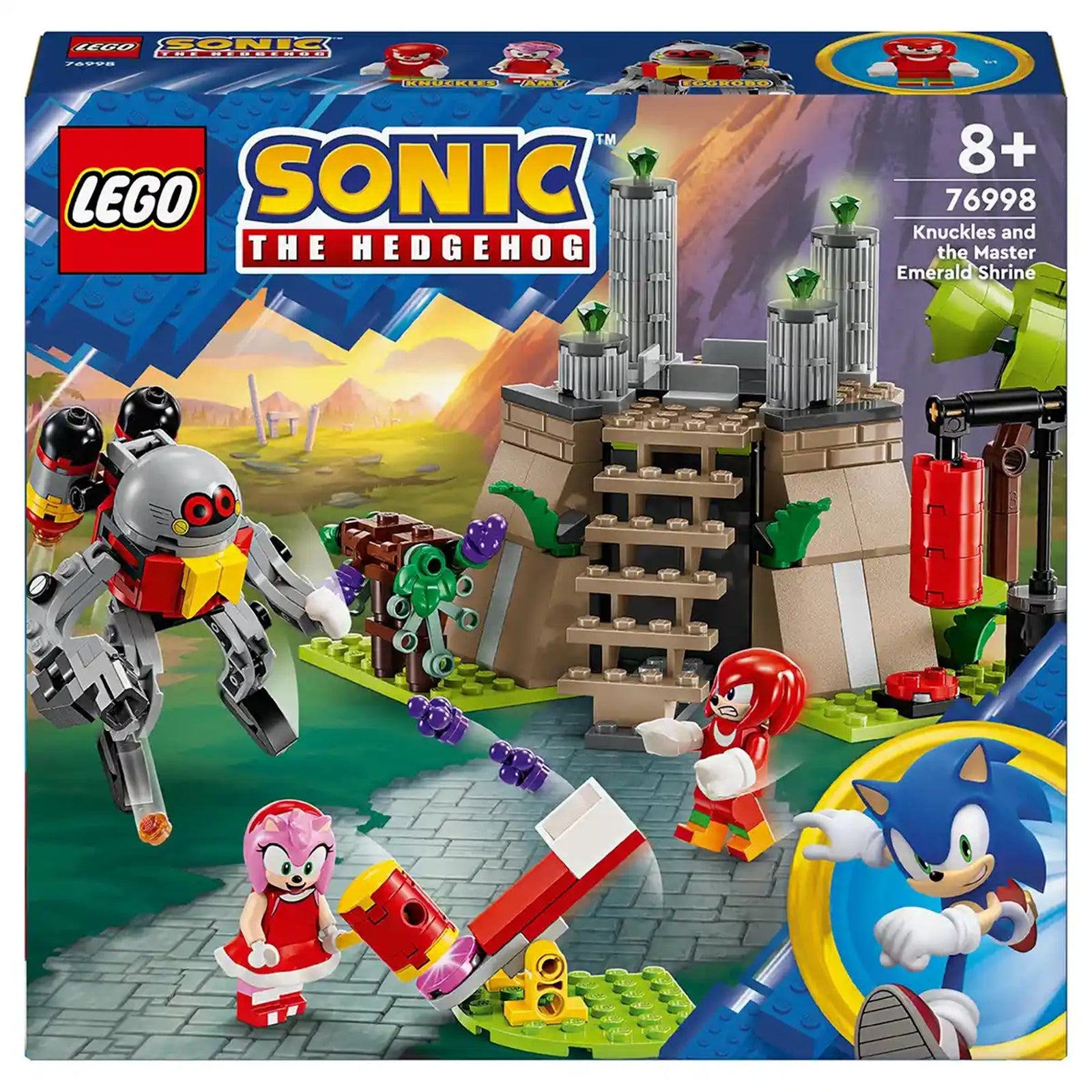 LEGO Sonic 76998 Knuckles and the Master Emerald Shrine