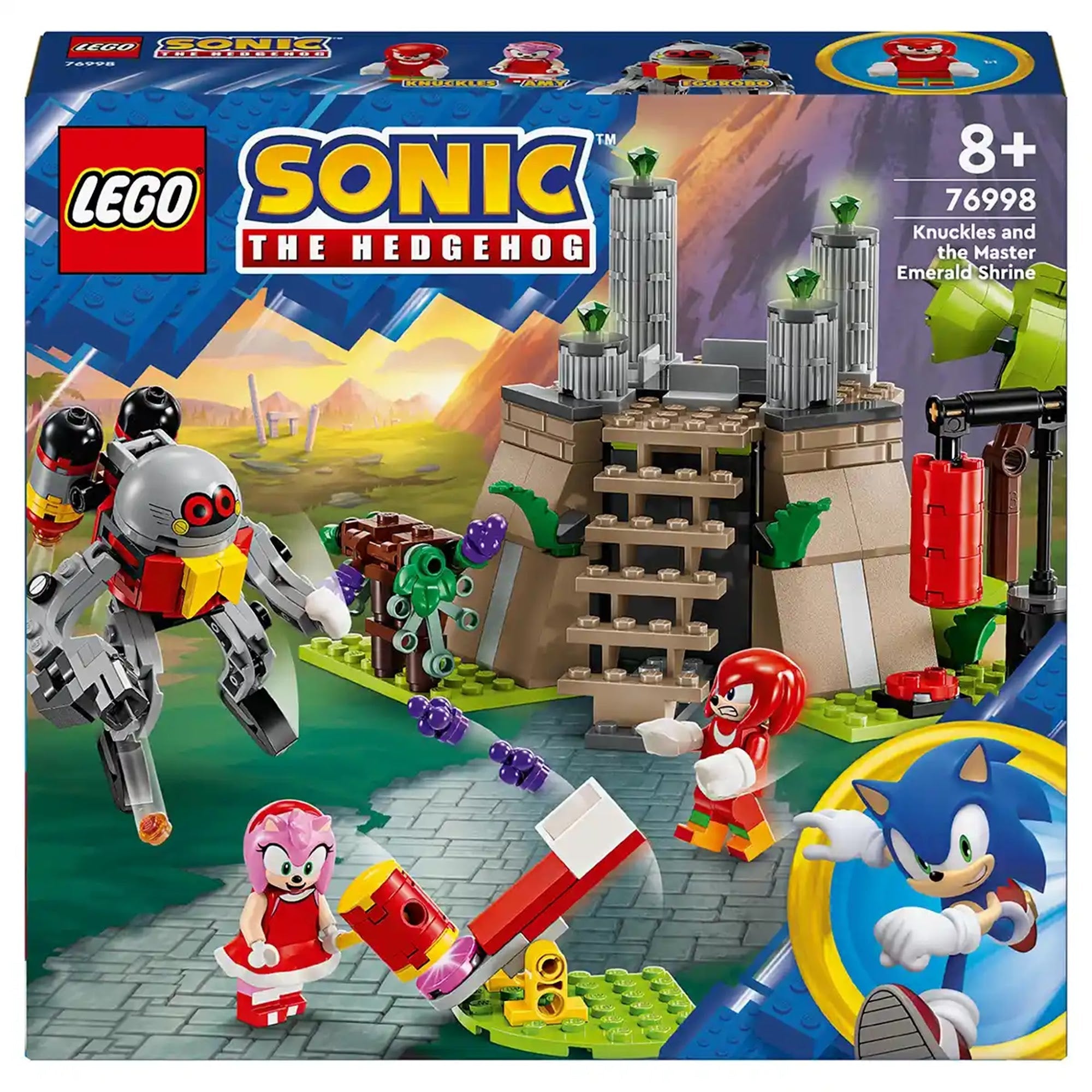 LEGO Sonic 76998 Knuckles and the Master Emerald Shrine